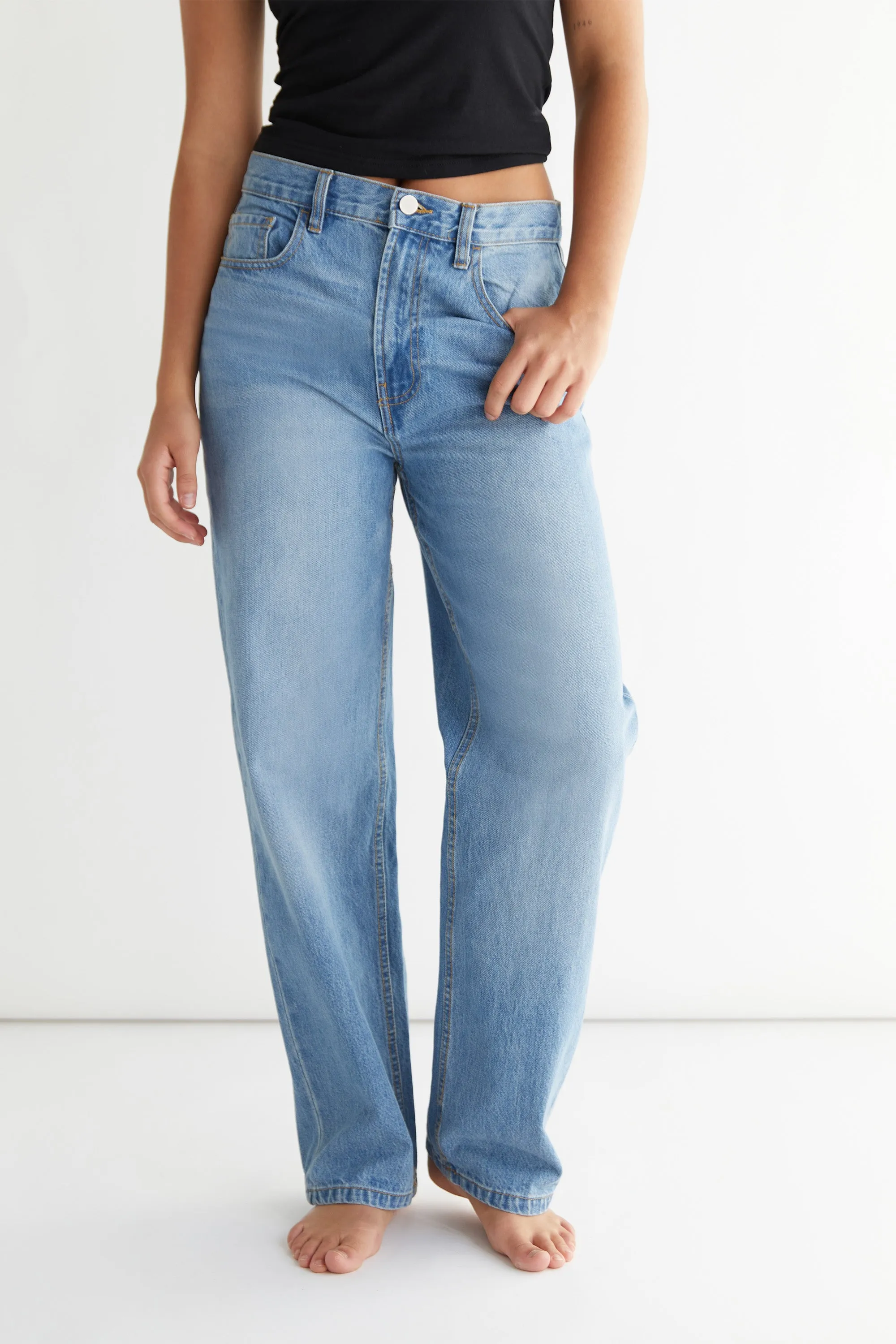RELAXED FIT JEANS sold by OAK AND FORT product image thumbnail 2