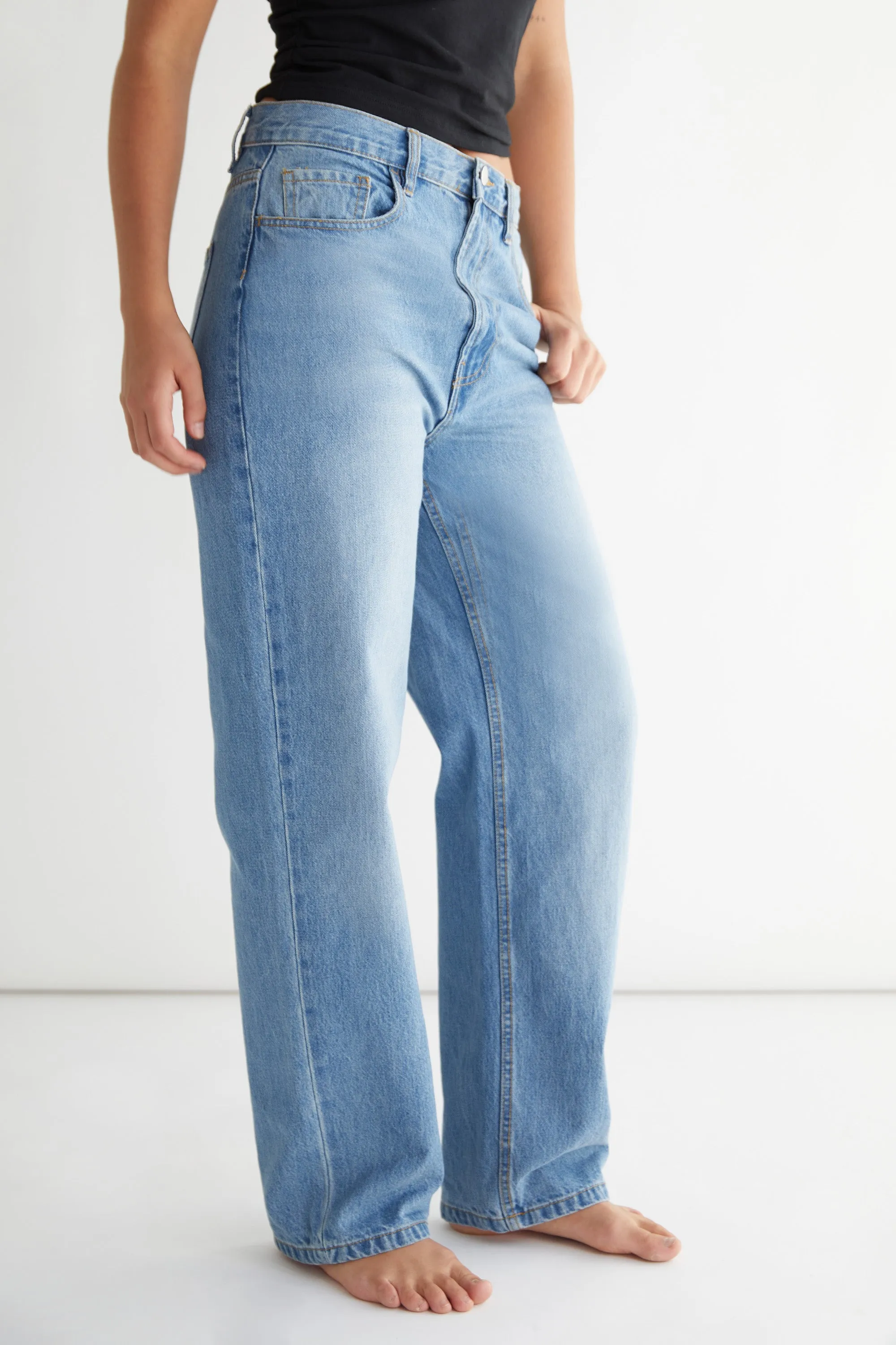 RELAXED FIT JEANS sold by OAK AND FORT product image thumbnail 3