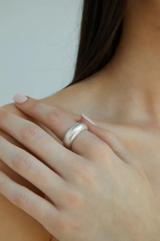 THIN DOME RING sold by OAK AND FORT