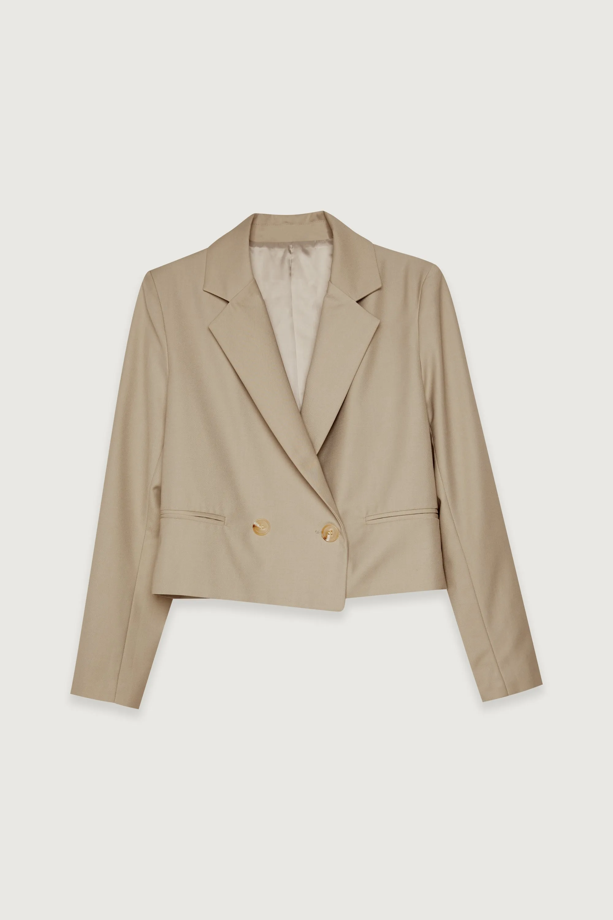 CROPPED BLAZER sold by OAK AND FORT product image thumbnail 5