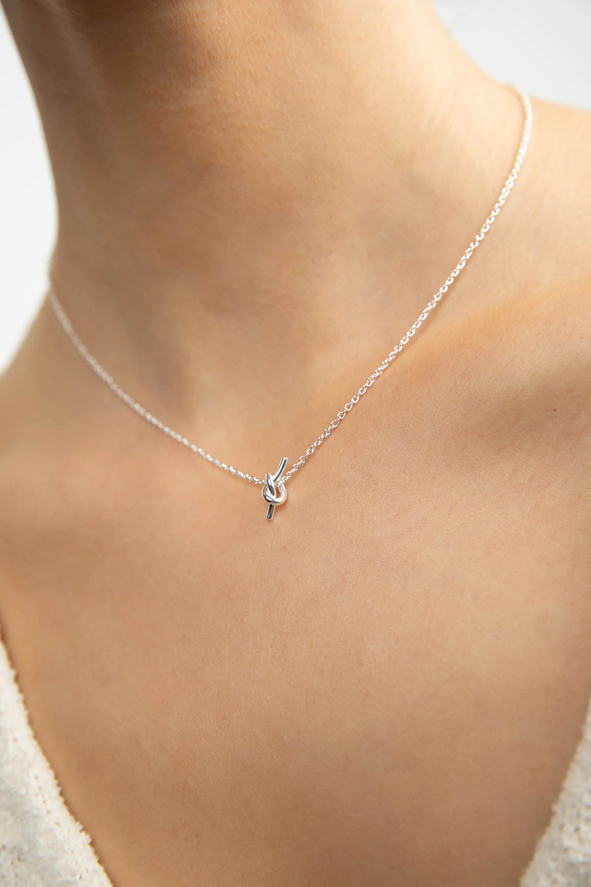 KNOT NECKLACE sold by OAK AND FORT product image thumbnail 2