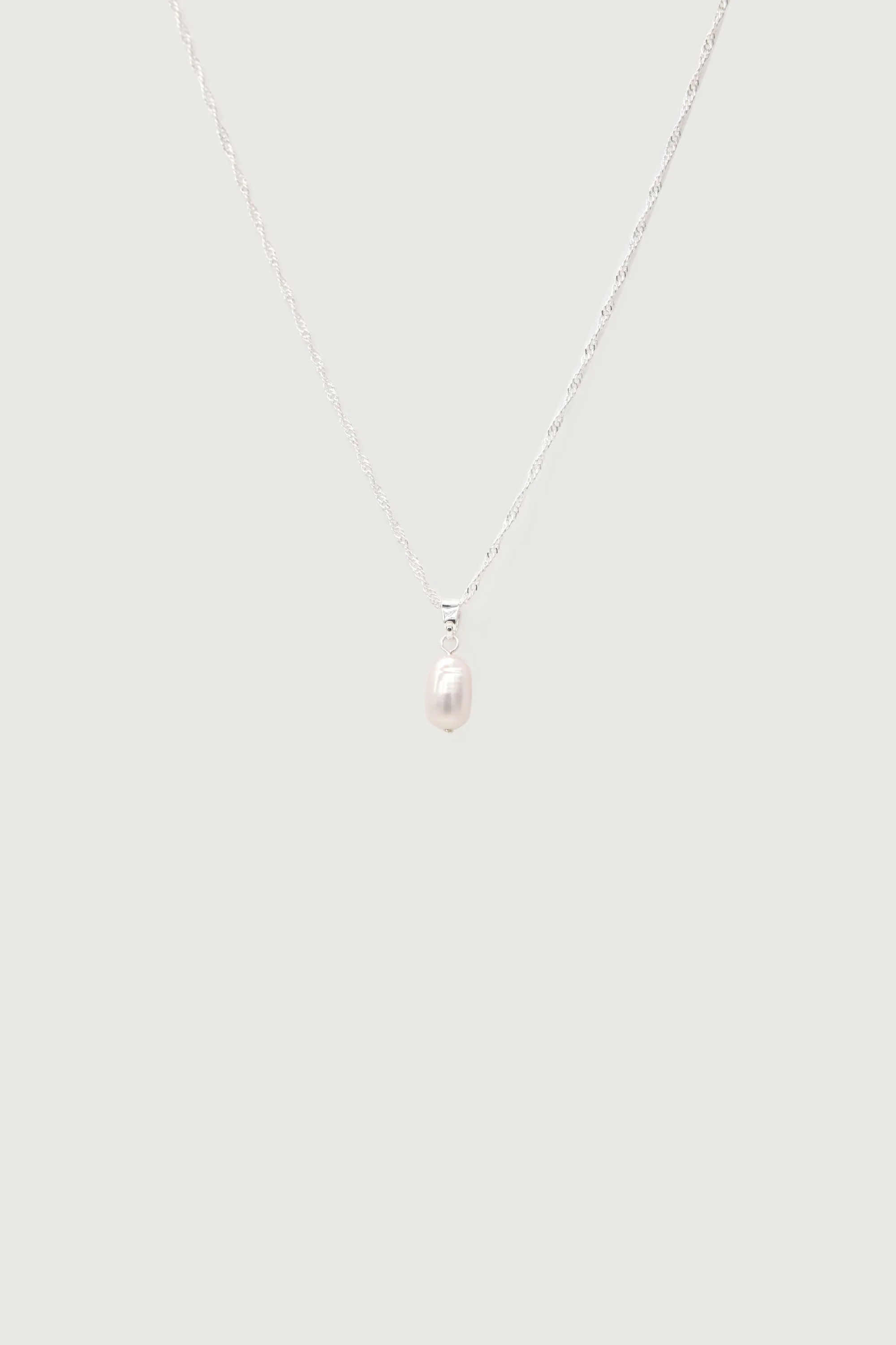 PEARL PENDANT NECKLACE sold by OAK AND FORT product image thumbnail 3