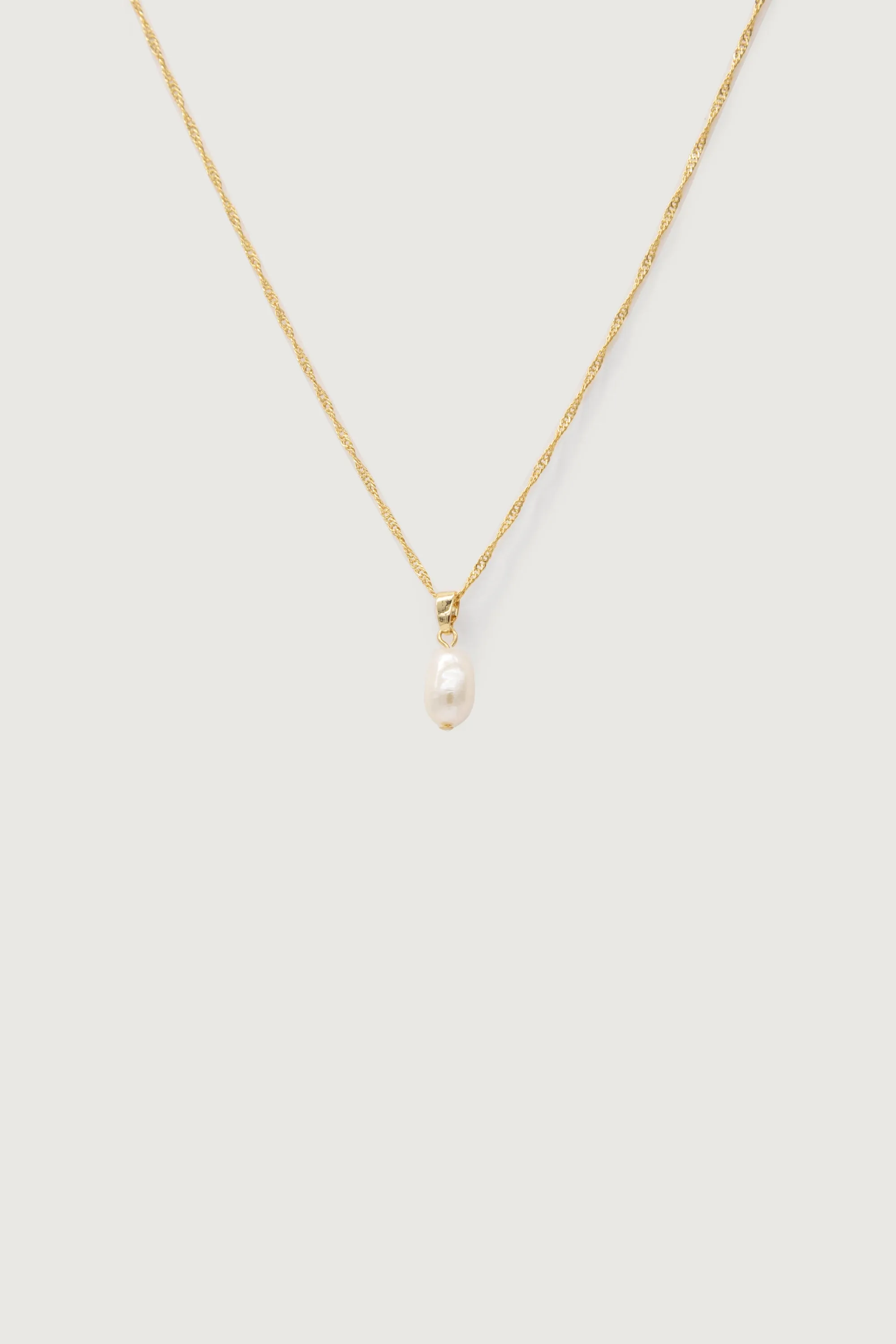 PEARL PENDANT NECKLACE sold by OAK AND FORT