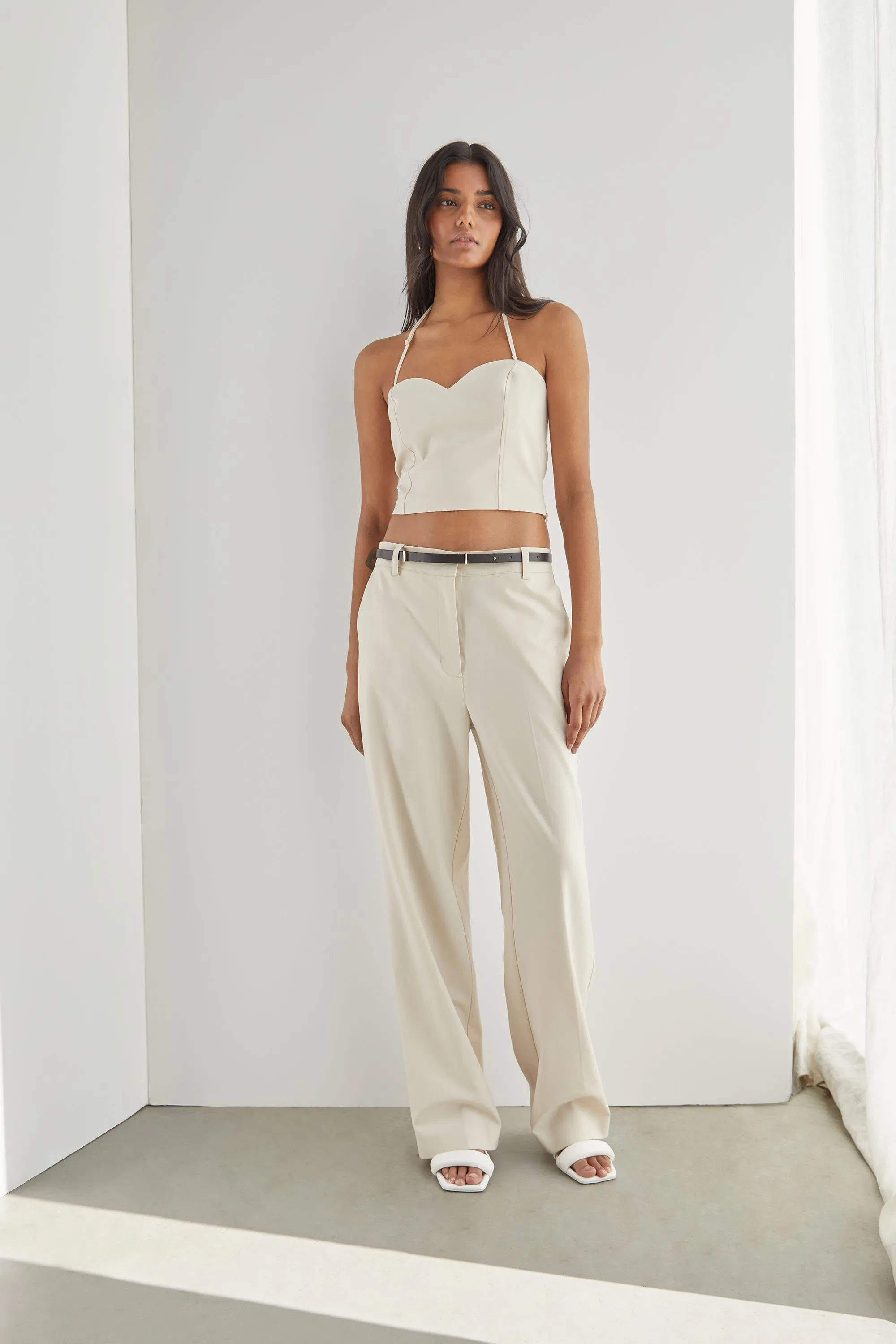 THIN BELT WITH WIDE BUCKLE sold by OAK AND FORT product image thumbnail 2