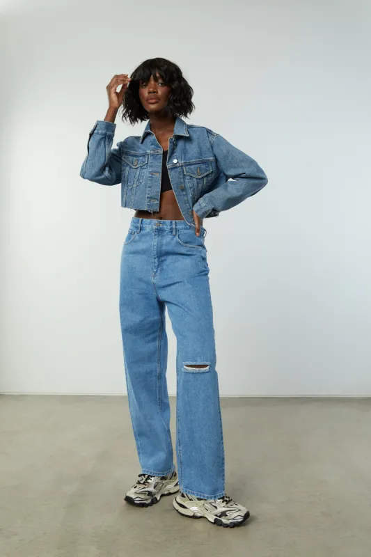 RIPPED JEANS sold by OAK AND FORT