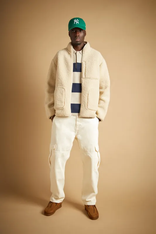 SHERPA ZIP UP JACKET sold by OAK AND FORT