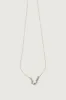 ZODIAC NECKLACE WITH ZIRCONIA sold by OAK AND FORT