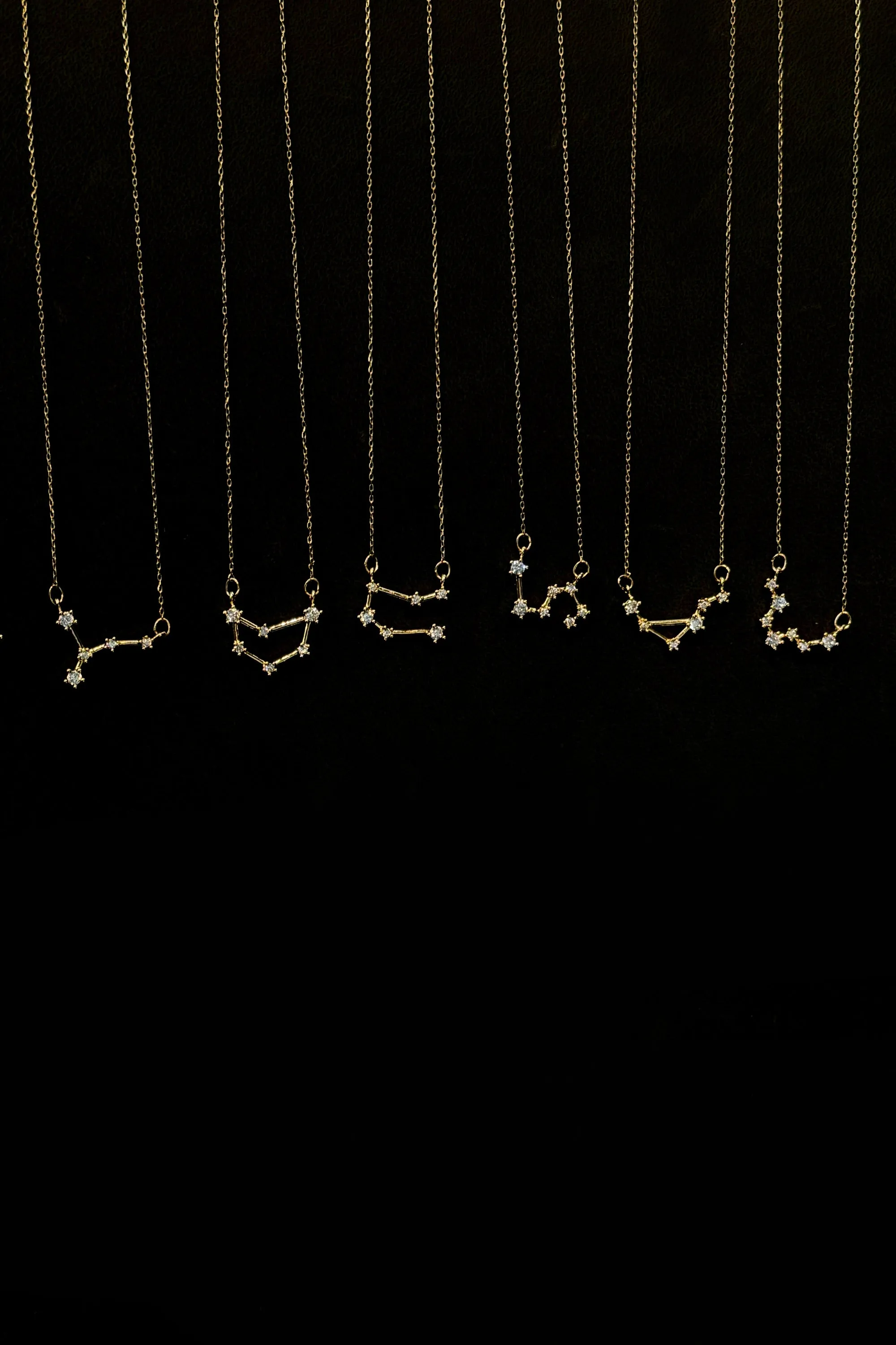 ZODIAC NECKLACE WITH ZIRCONIA sold by OAK AND FORT