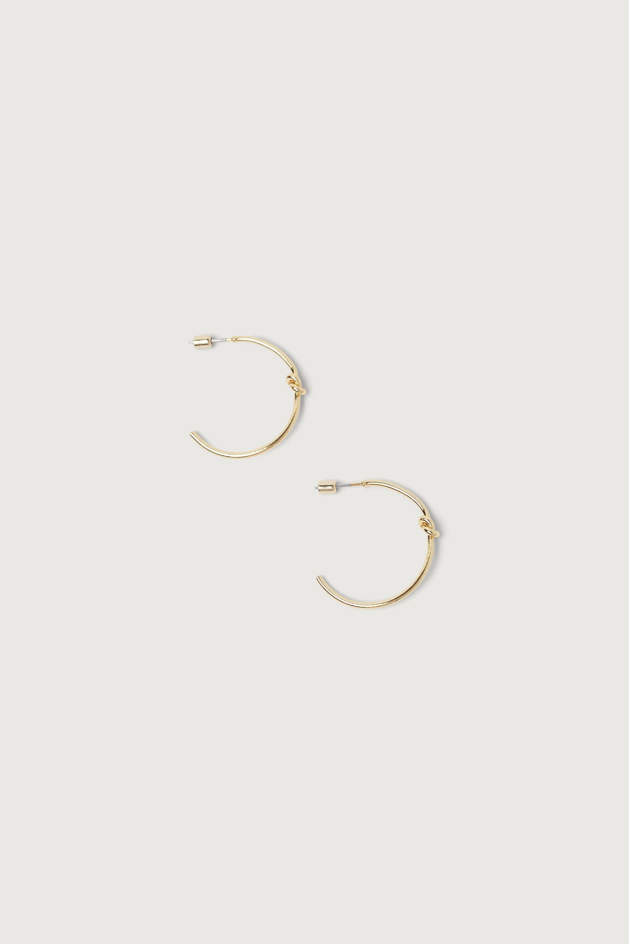 KNOT HOOP EARRING sold by OAK AND FORT product image thumbnail 4