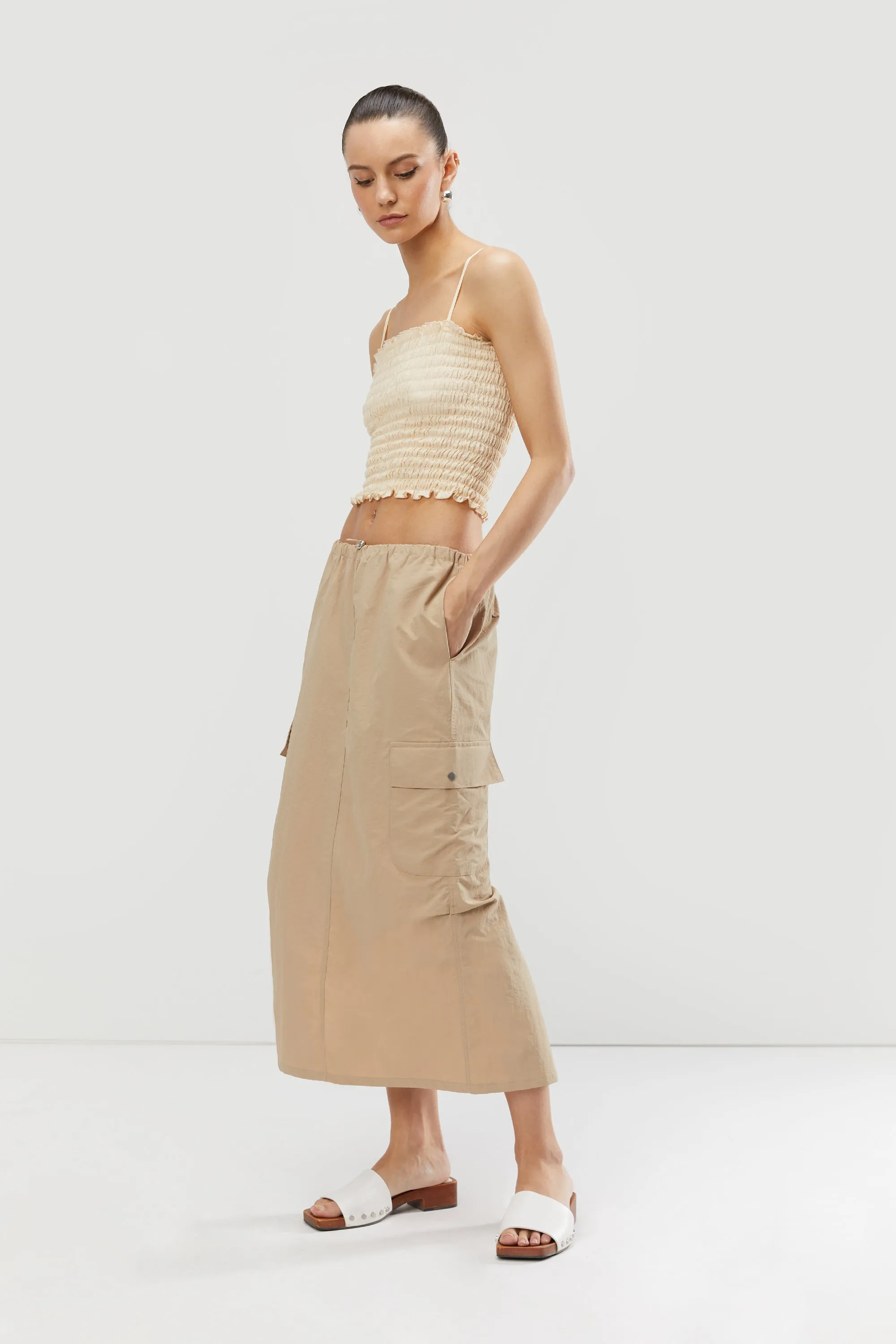 SMOCKED TANK sold by OAK AND FORT product image thumbnail 2