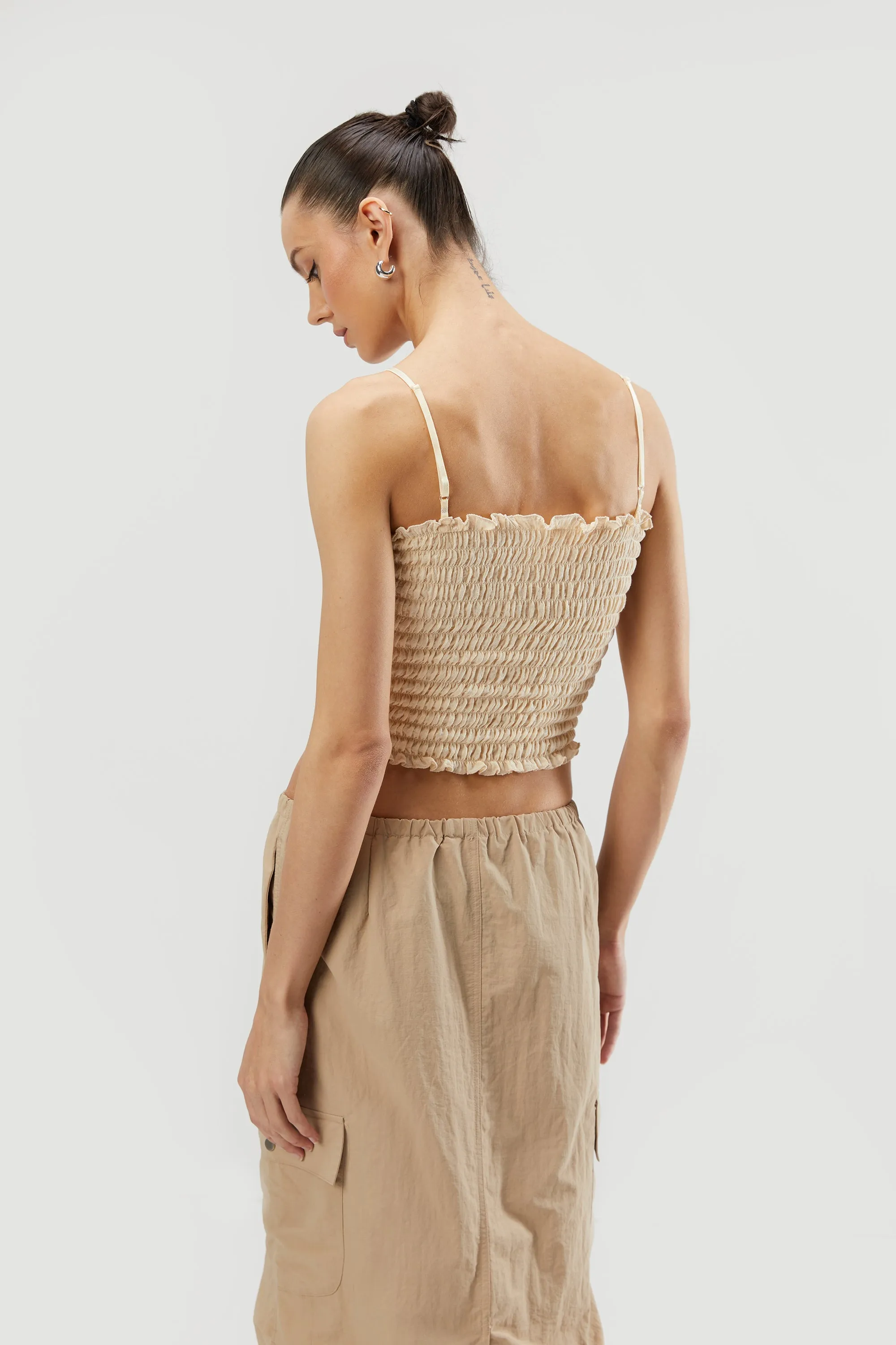 SMOCKED TANK sold by OAK AND FORT product image thumbnail 4