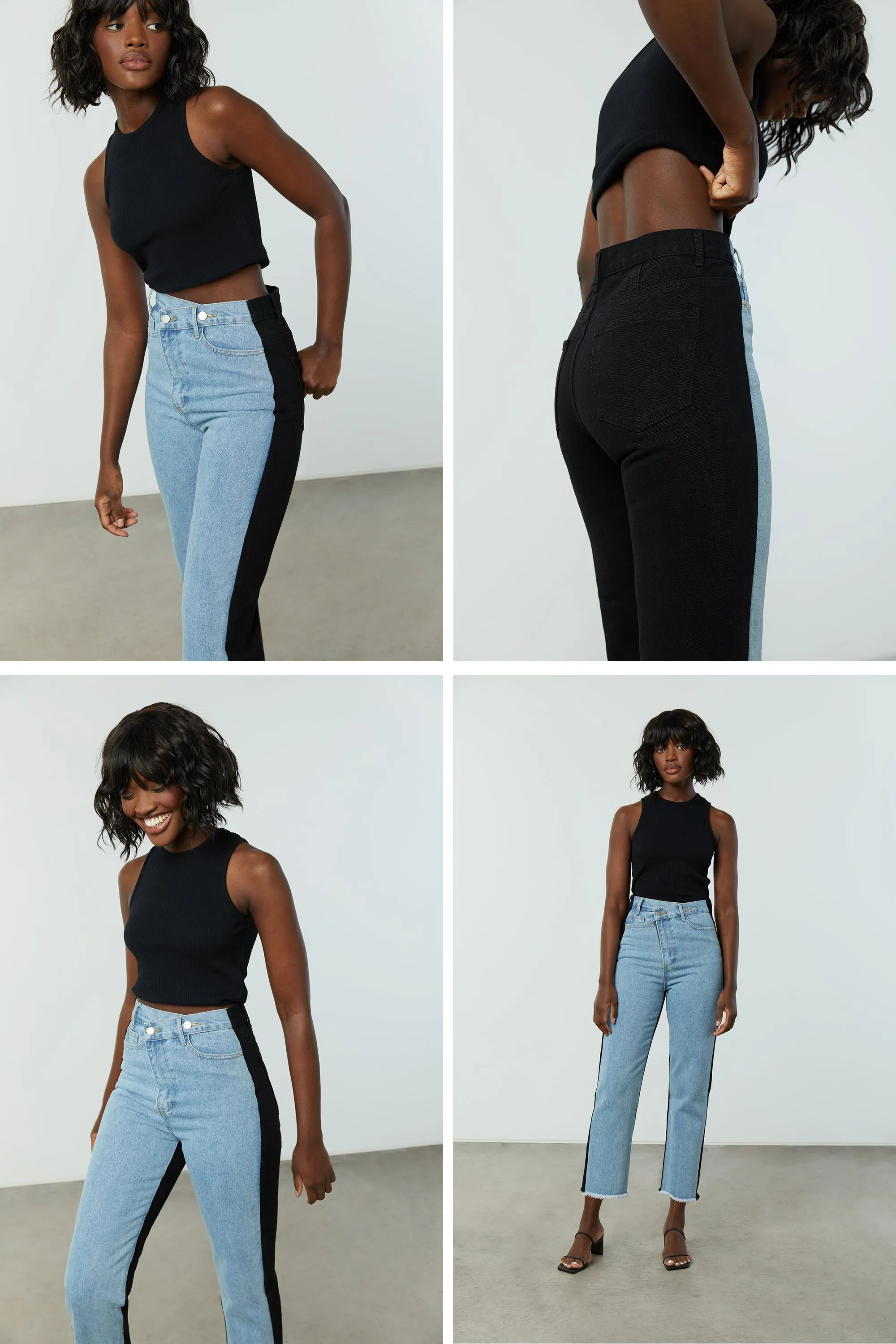 CROSSOVER FRONT JEAN sold by OAK AND FORT