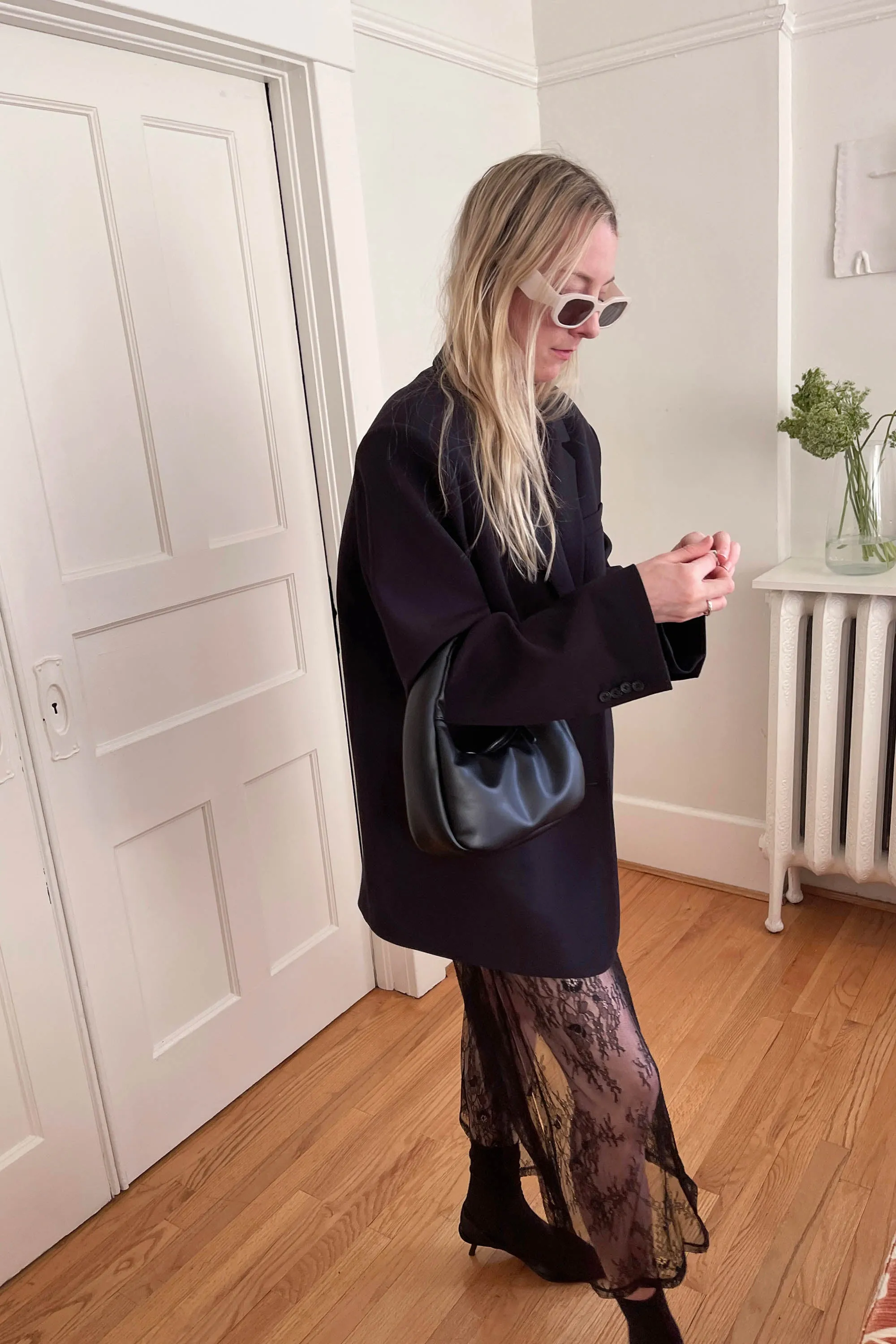 LACE MIDI DRESS sold by OAK AND FORT product image thumbnail 3