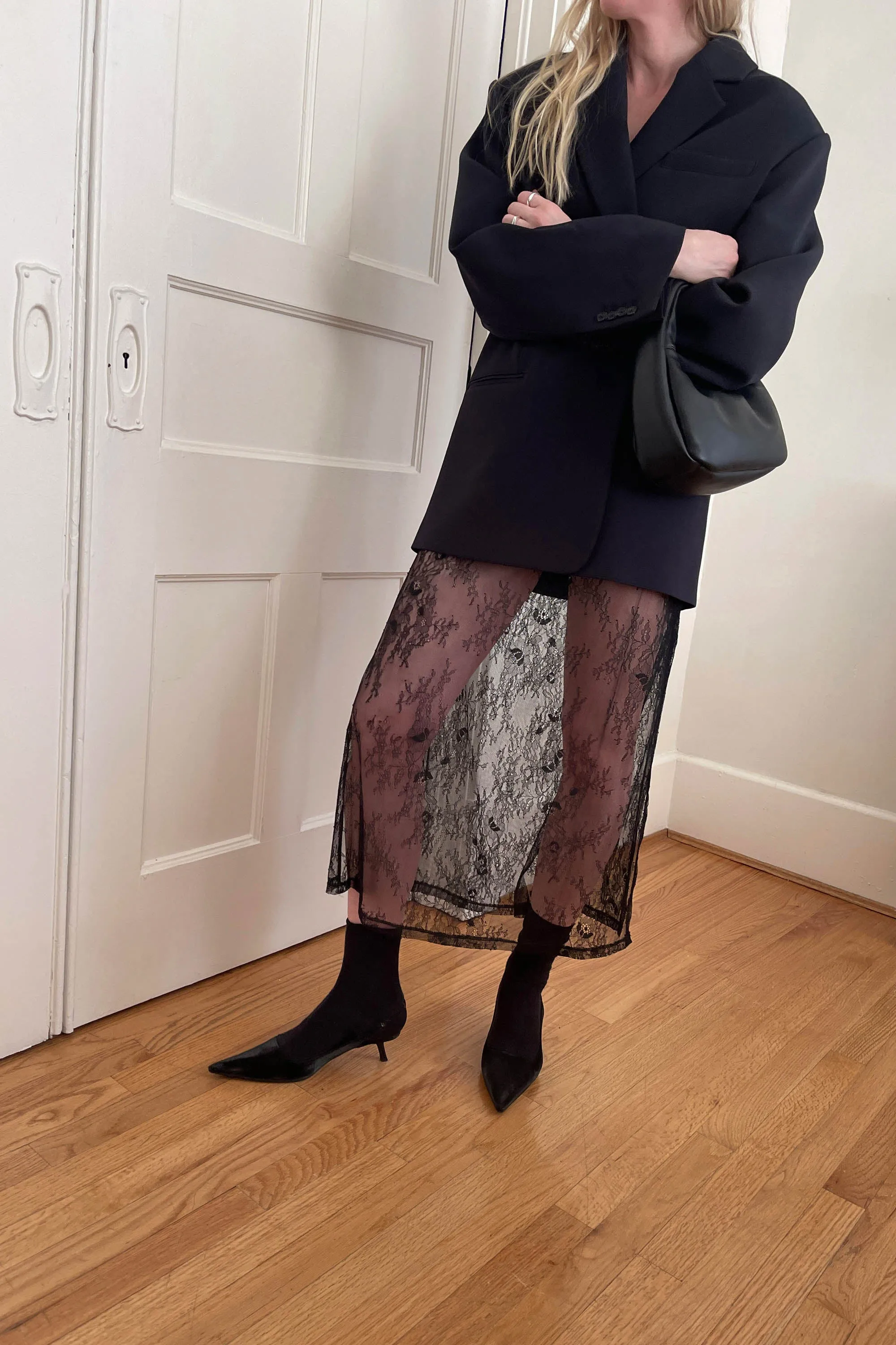 LACE MIDI DRESS sold by OAK AND FORT