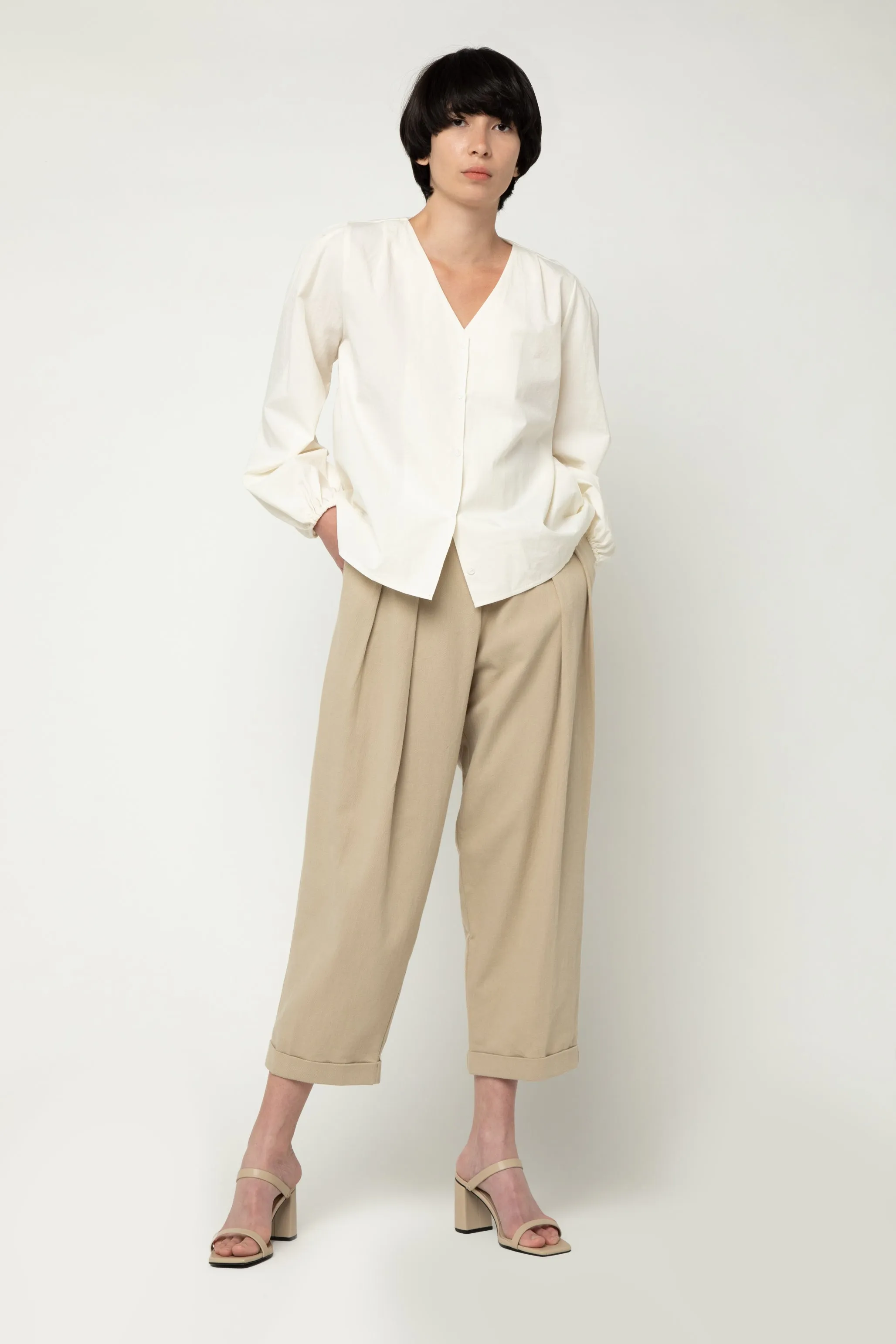 BUTTON FRONT TOP sold by OAK AND FORT