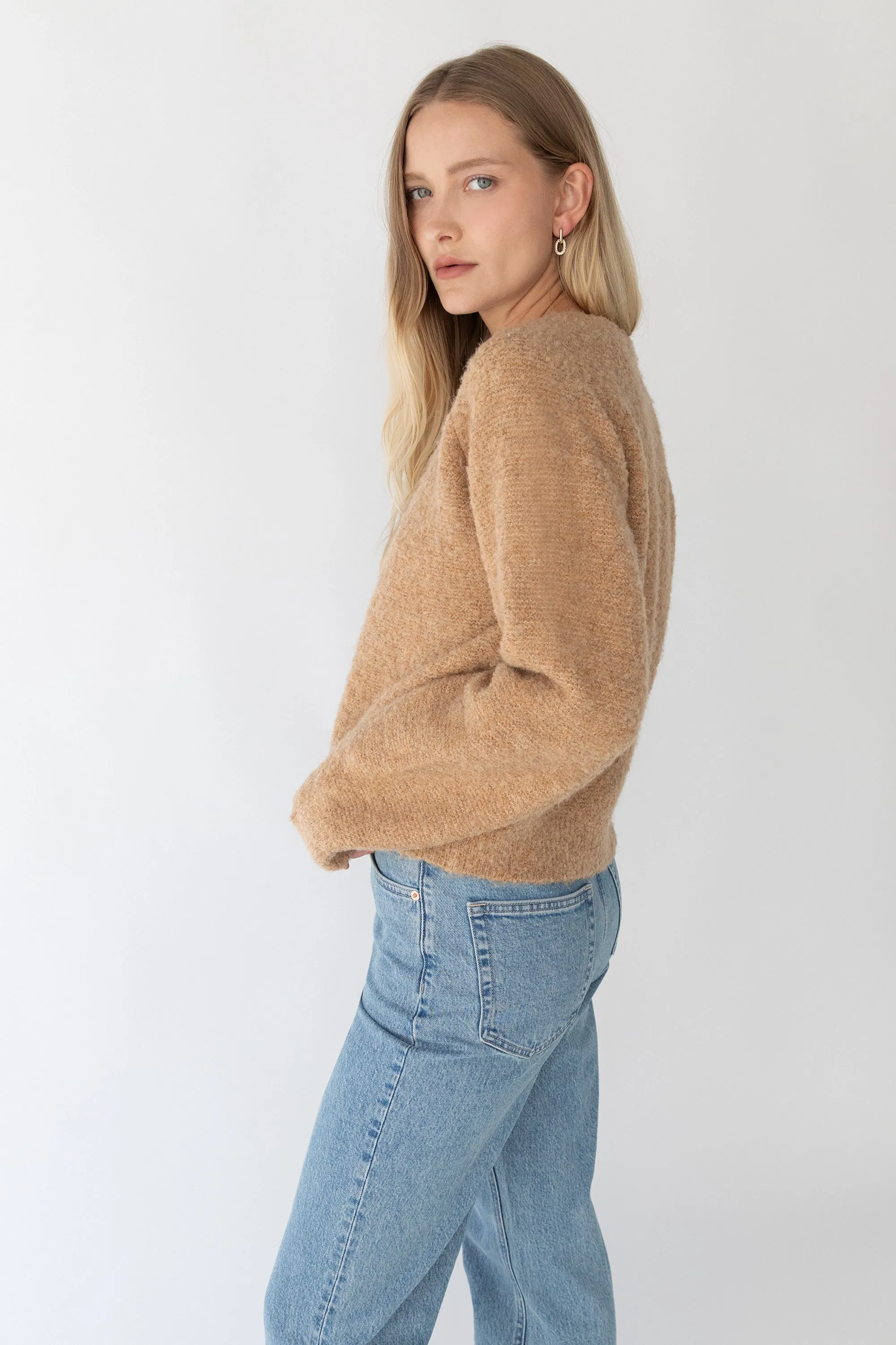 ZIRCONIA LINK EARRING sold by OAK AND FORT product image thumbnail 2