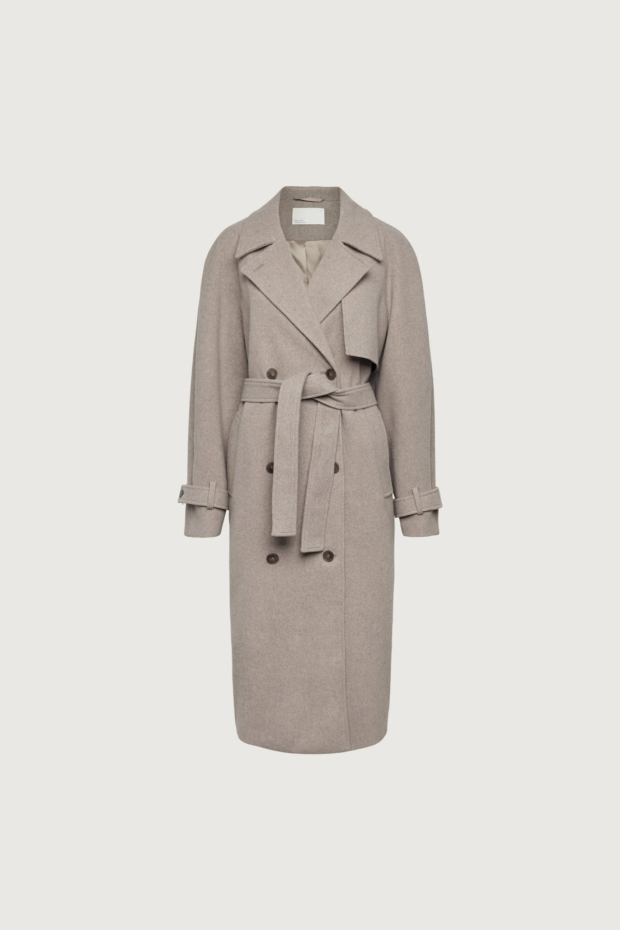 WOOL-BLEND TRENCH COAT sold by OAK AND FORT product image thumbnail 5