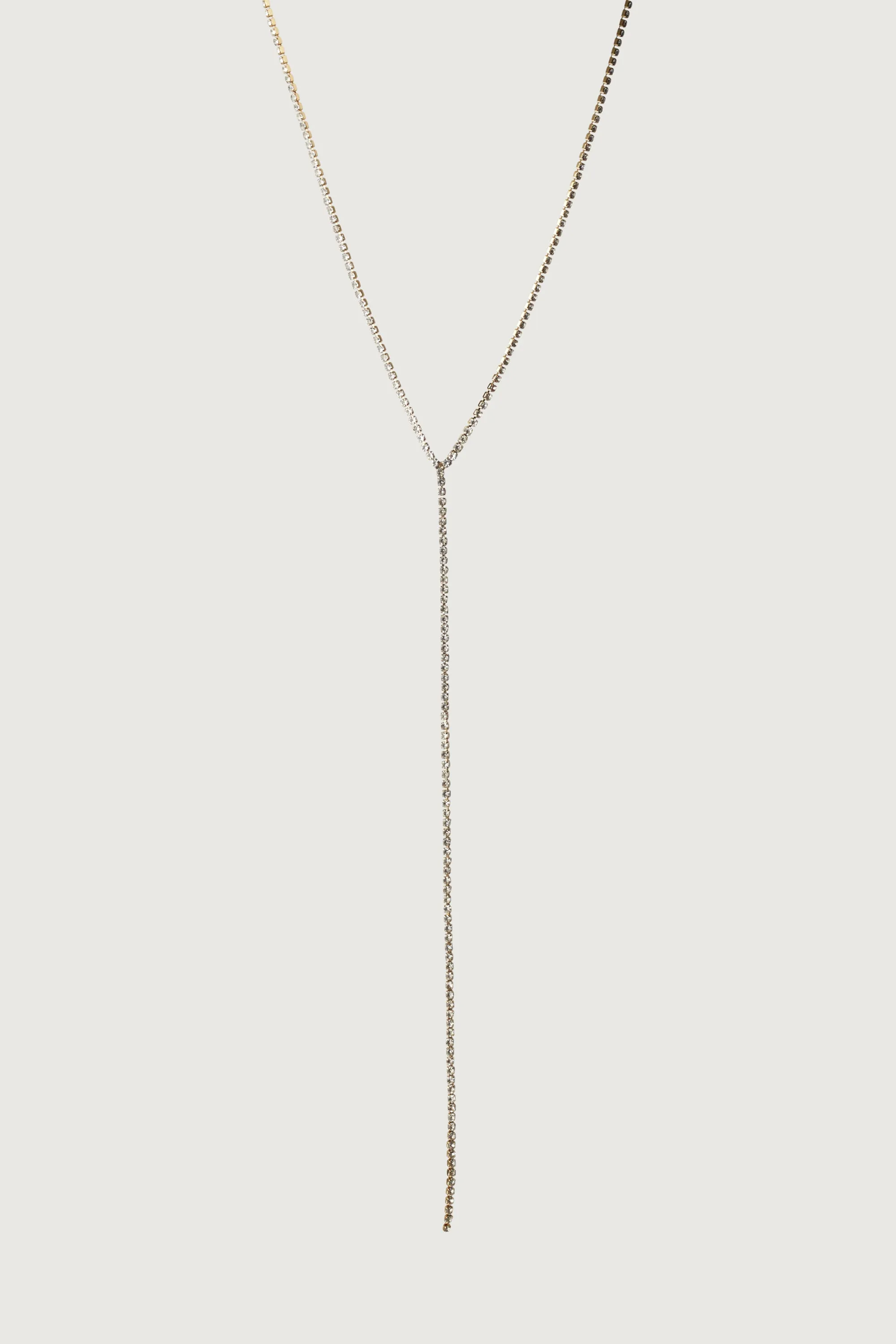 ZIRCONIA LARIAT NECKLACE sold by OAK AND FORT product image thumbnail 2