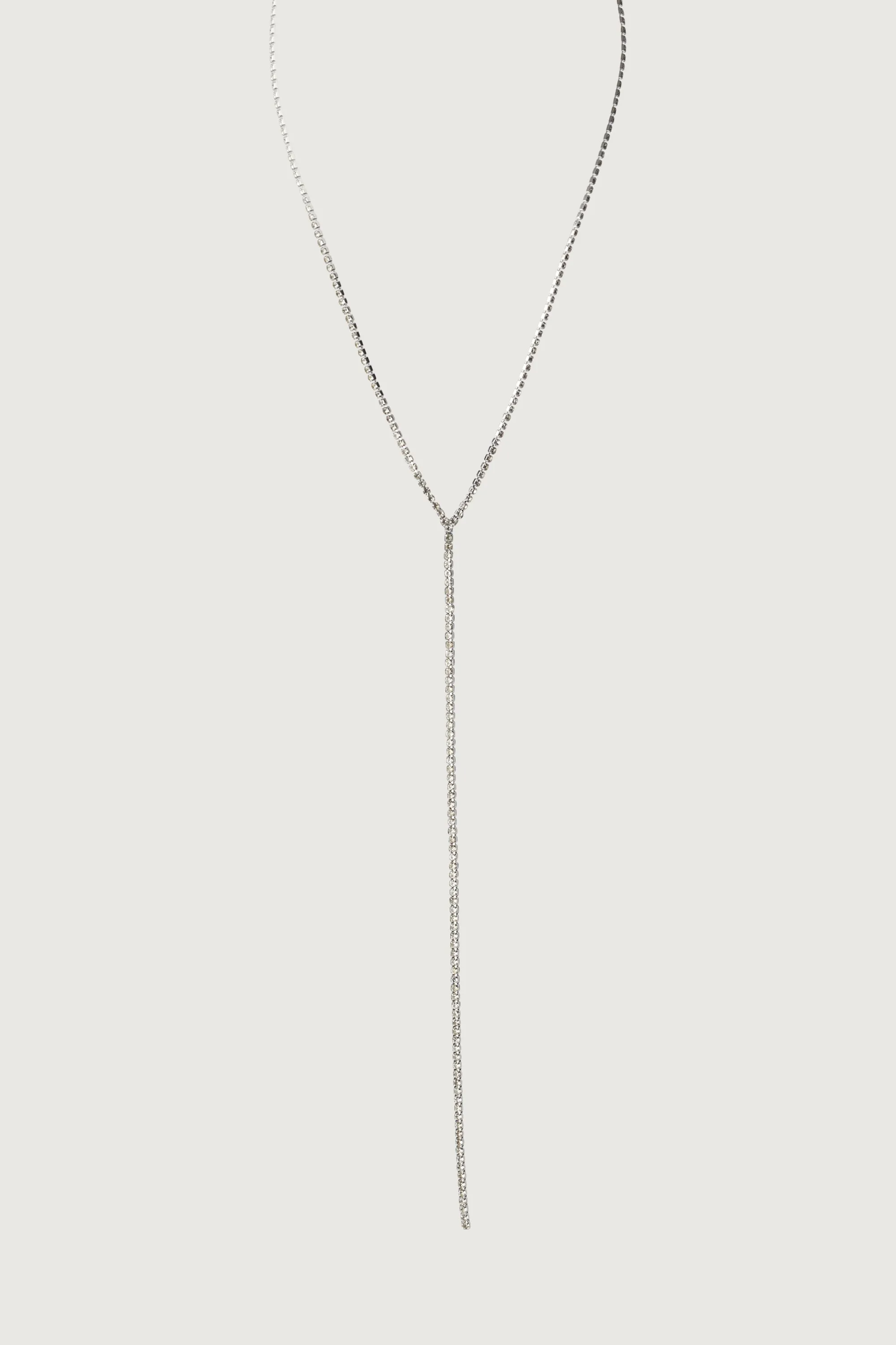 ZIRCONIA LARIAT NECKLACE sold by OAK AND FORT