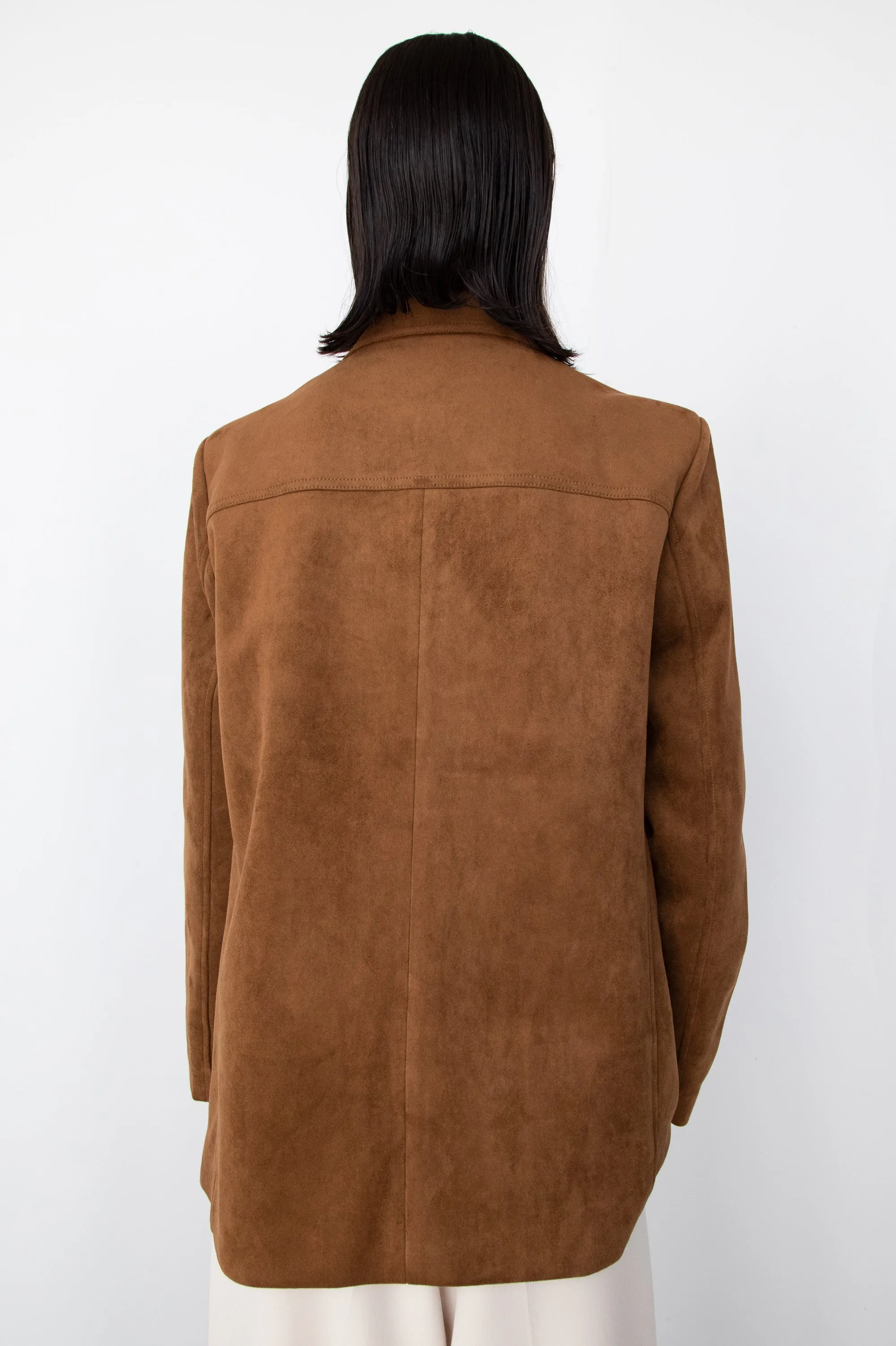 OVERSIZED VEGAN SUEDE BLAZER sold by OAK AND FORT product image thumbnail 3