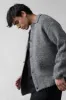 RIB-KNIT COLLARED CARDIGAN sold by OAK AND FORT