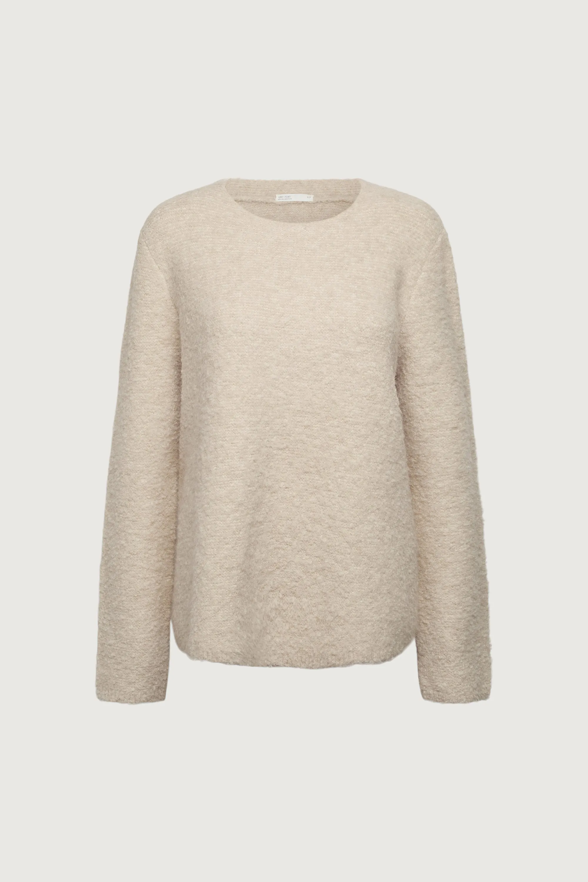 BOUCLE KNIT CREWNECK SWEATER sold by OAK AND FORT product image thumbnail 5