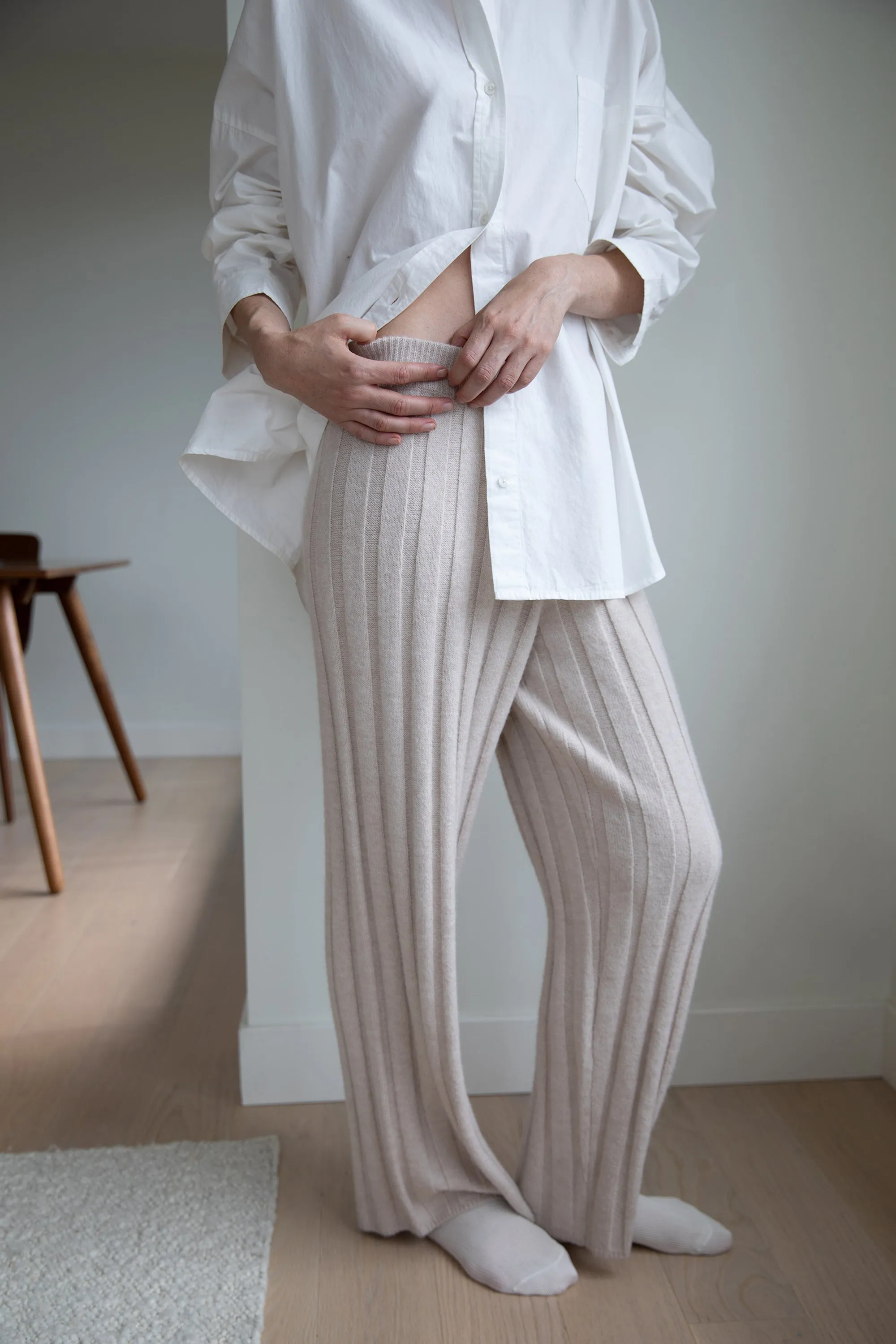 RIBBED SWEATER PANT sold by OAK AND FORT product image thumbnail 2