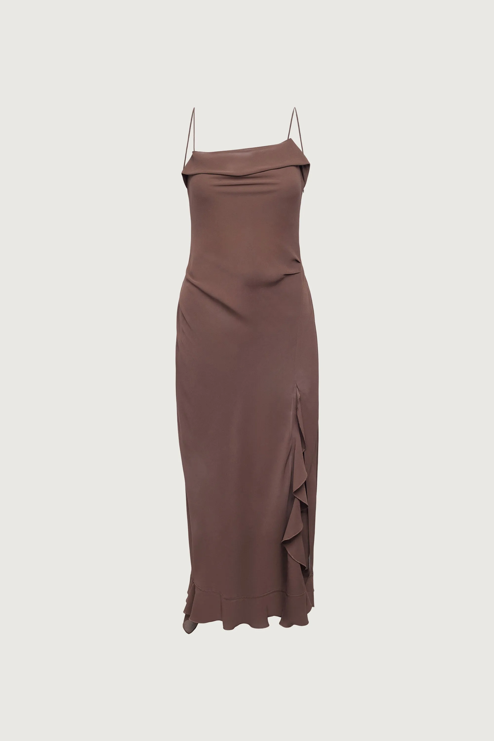 RUFFLED TRIM DRESS sold by OAK AND FORT product image thumbnail 3