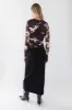 WRAP MAXI SUITING SKIRT sold by OAK AND FORT