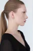 SMALL ZIRCONIA HOOPS sold by OAK AND FORT