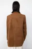 OVERSIZED VEGAN SUEDE BLAZER sold by OAK AND FORT