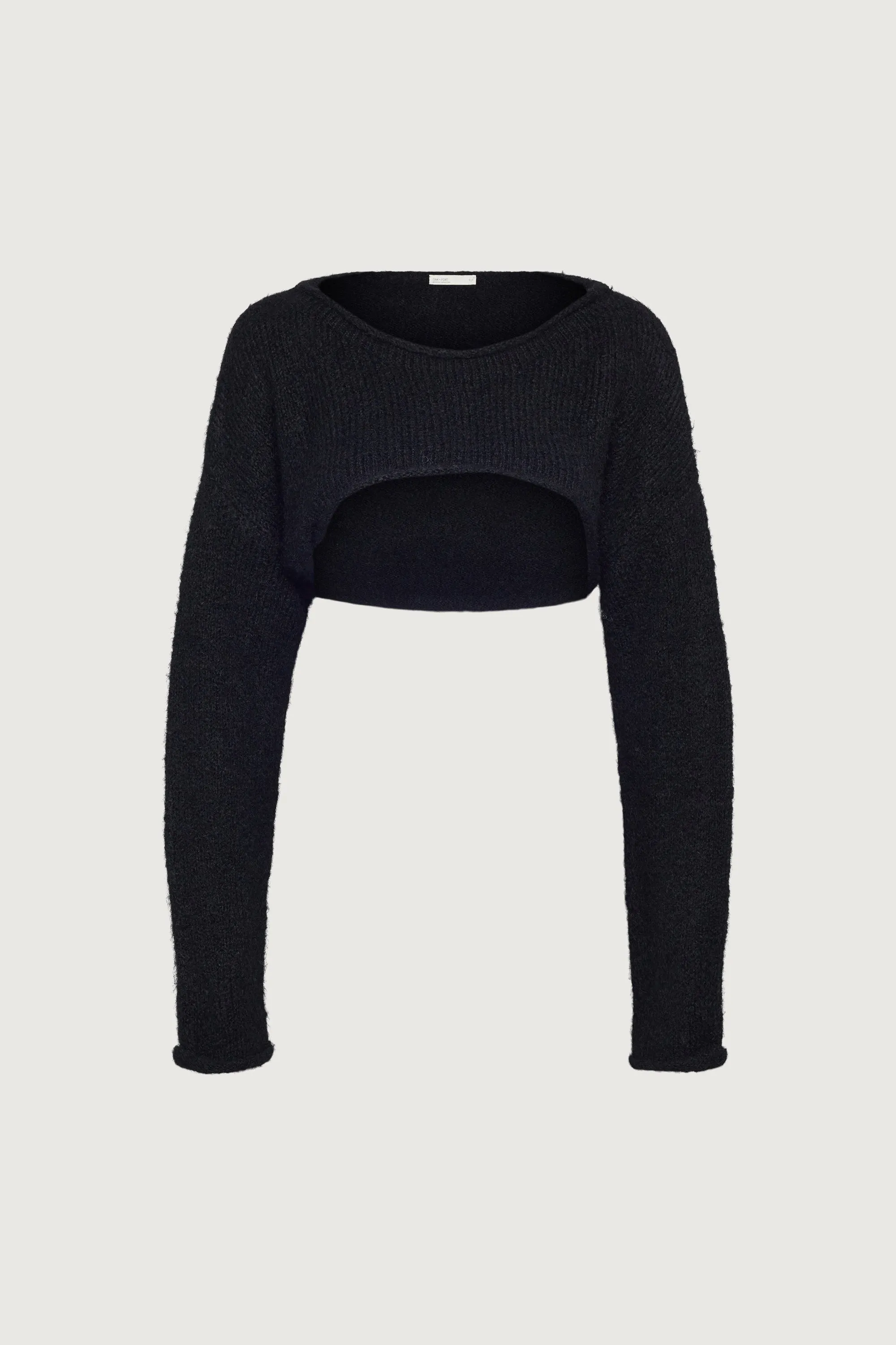 MOHAIR WOOL-BLEND BOLERO sold by OAK AND FORT product image thumbnail 5