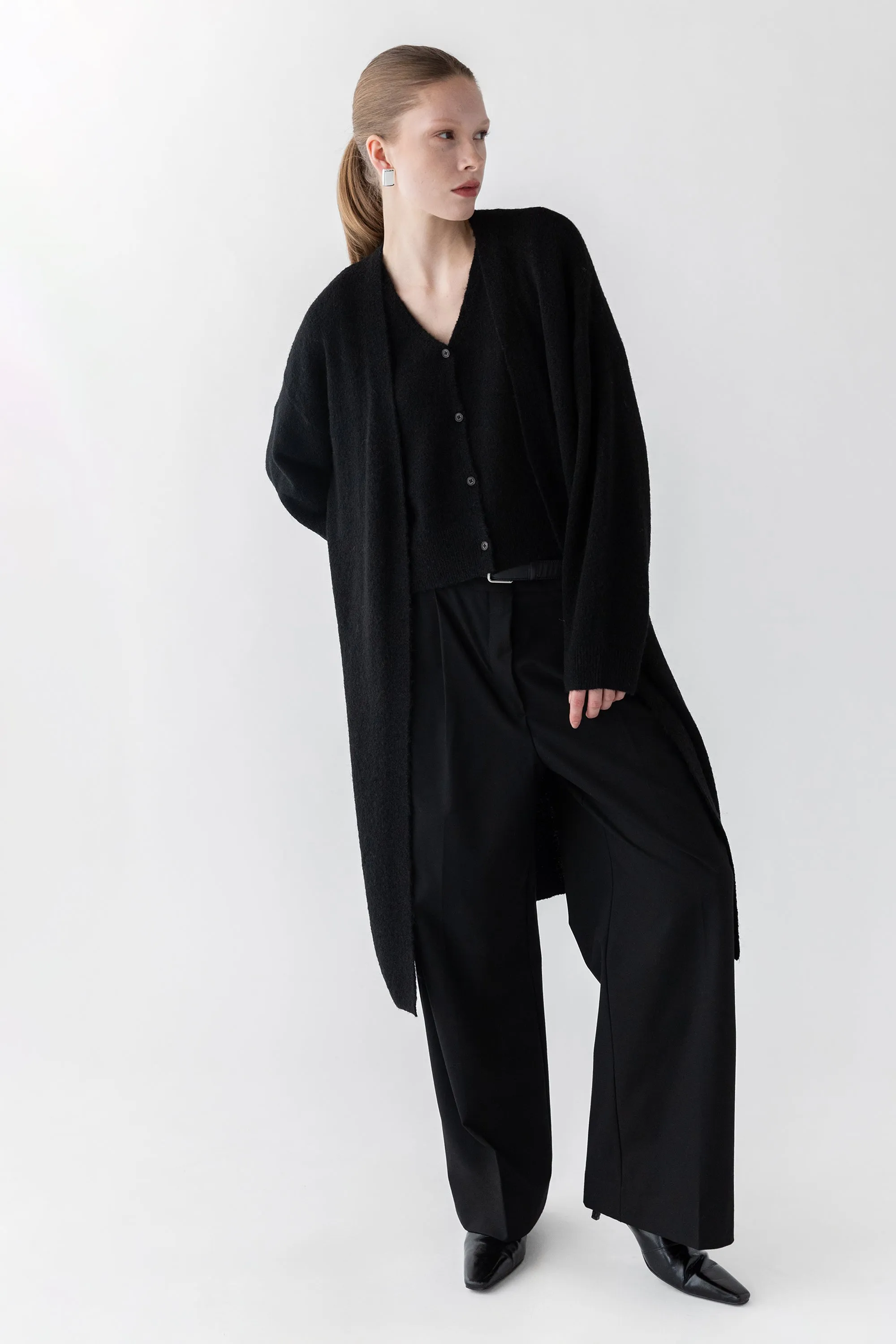 BUTTON FRONT SWEATER VEST sold by OAK AND FORT product image thumbnail 5