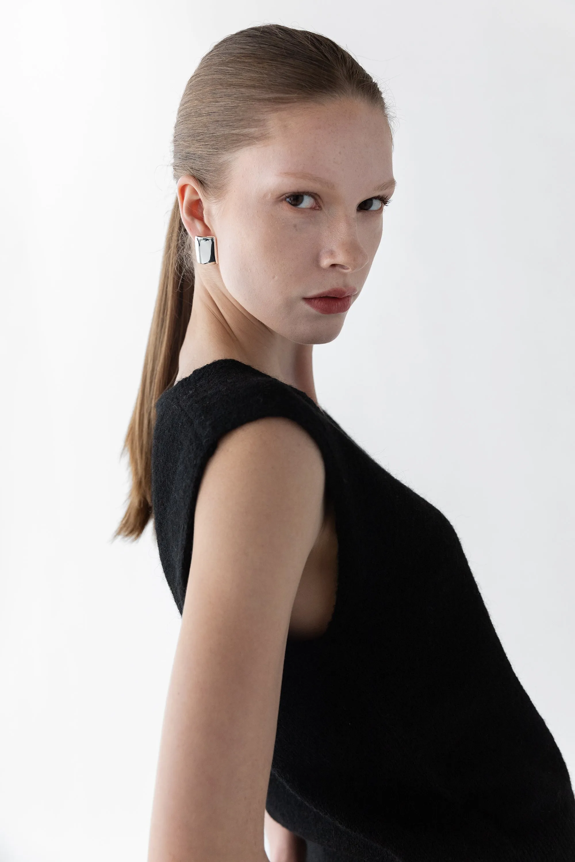 BUTTON FRONT SWEATER VEST sold by OAK AND FORT product image thumbnail 4