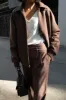 CROSSOVER WAIST WIDE LEG PANT sold by OAK AND FORT