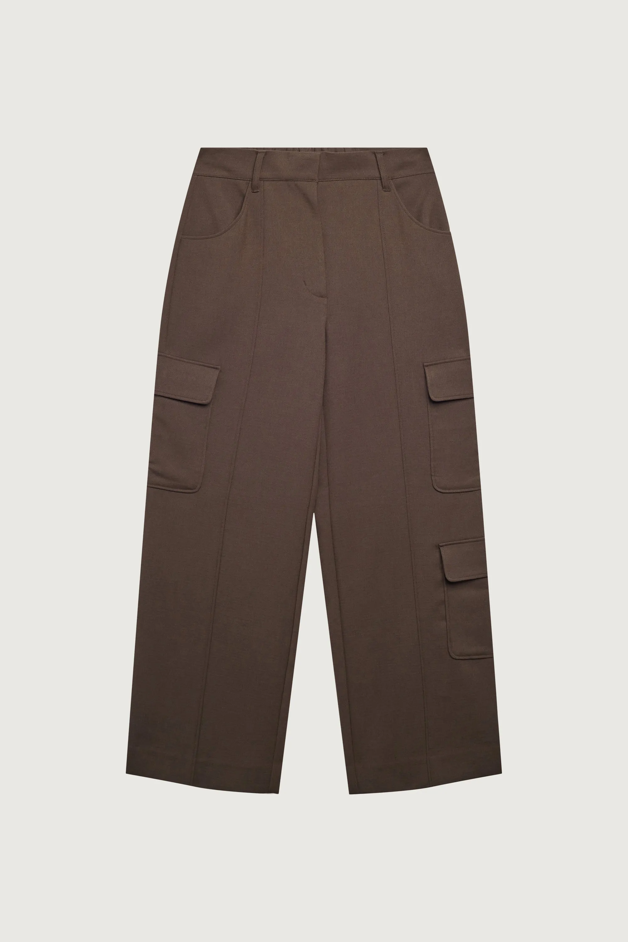 WIDE LEG CARGO SUITING PANT sold by OAK AND FORT product image thumbnail 4