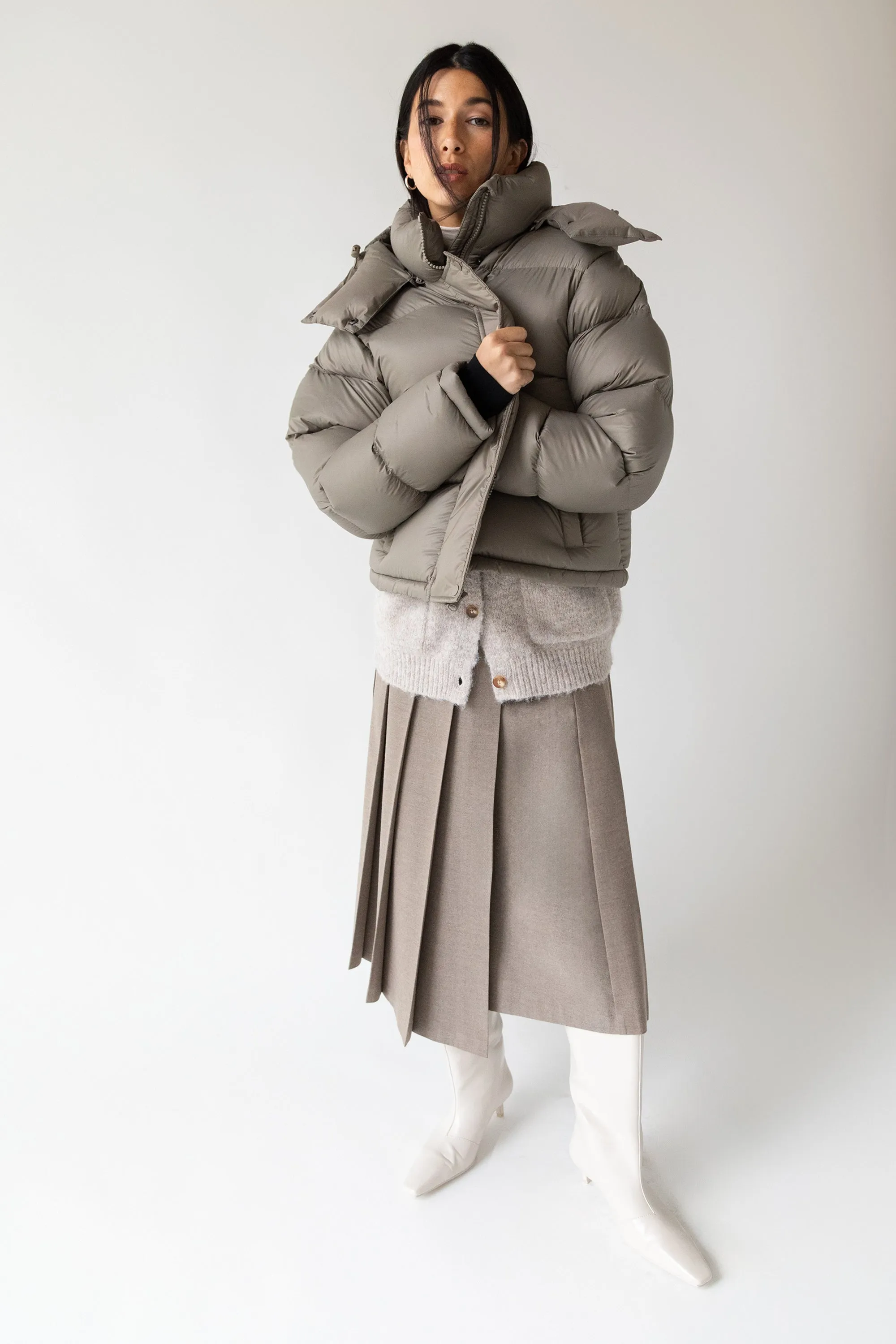 SHORT PUFFER JACKET | PUFFER STUDIO 001 sold by OAK AND FORT product image thumbnail 3