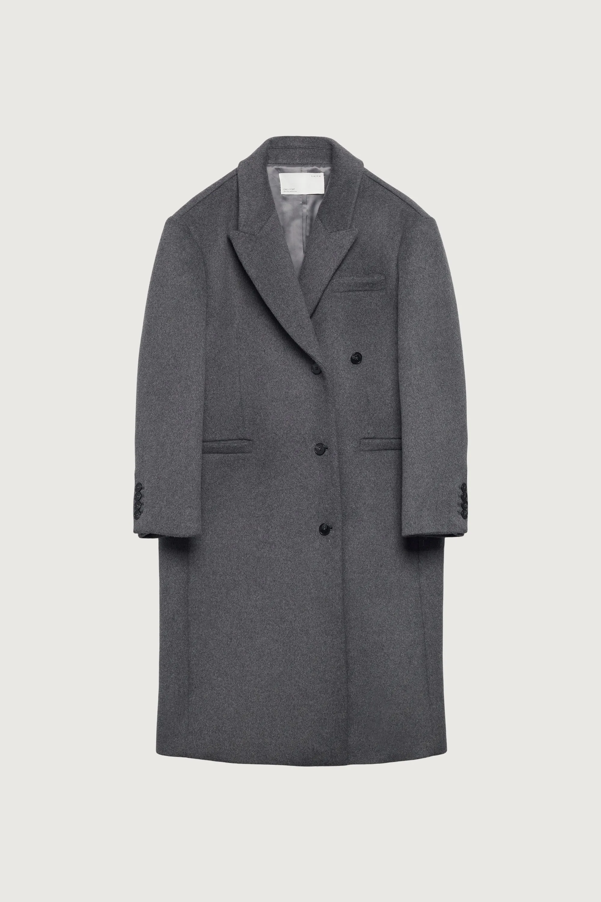 OVERSIZED WOOL-BLEND COAT sold by OAK AND FORT product image thumbnail 4