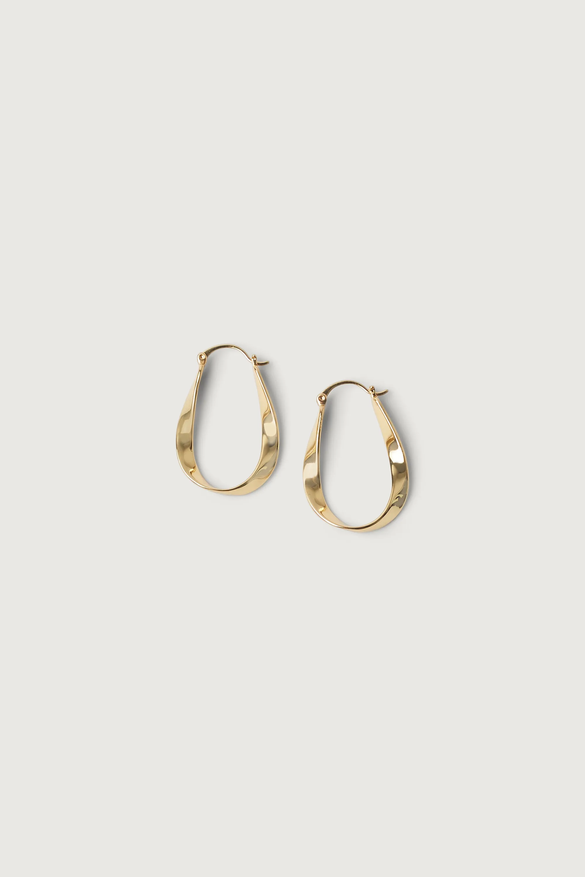 ELONGATED TWISTED HOOPS sold by OAK AND FORT