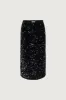 SEQUIN MIDI SKIRT sold by OAK AND FORT