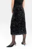 SEQUIN MIDI SKIRT sold by OAK AND FORT