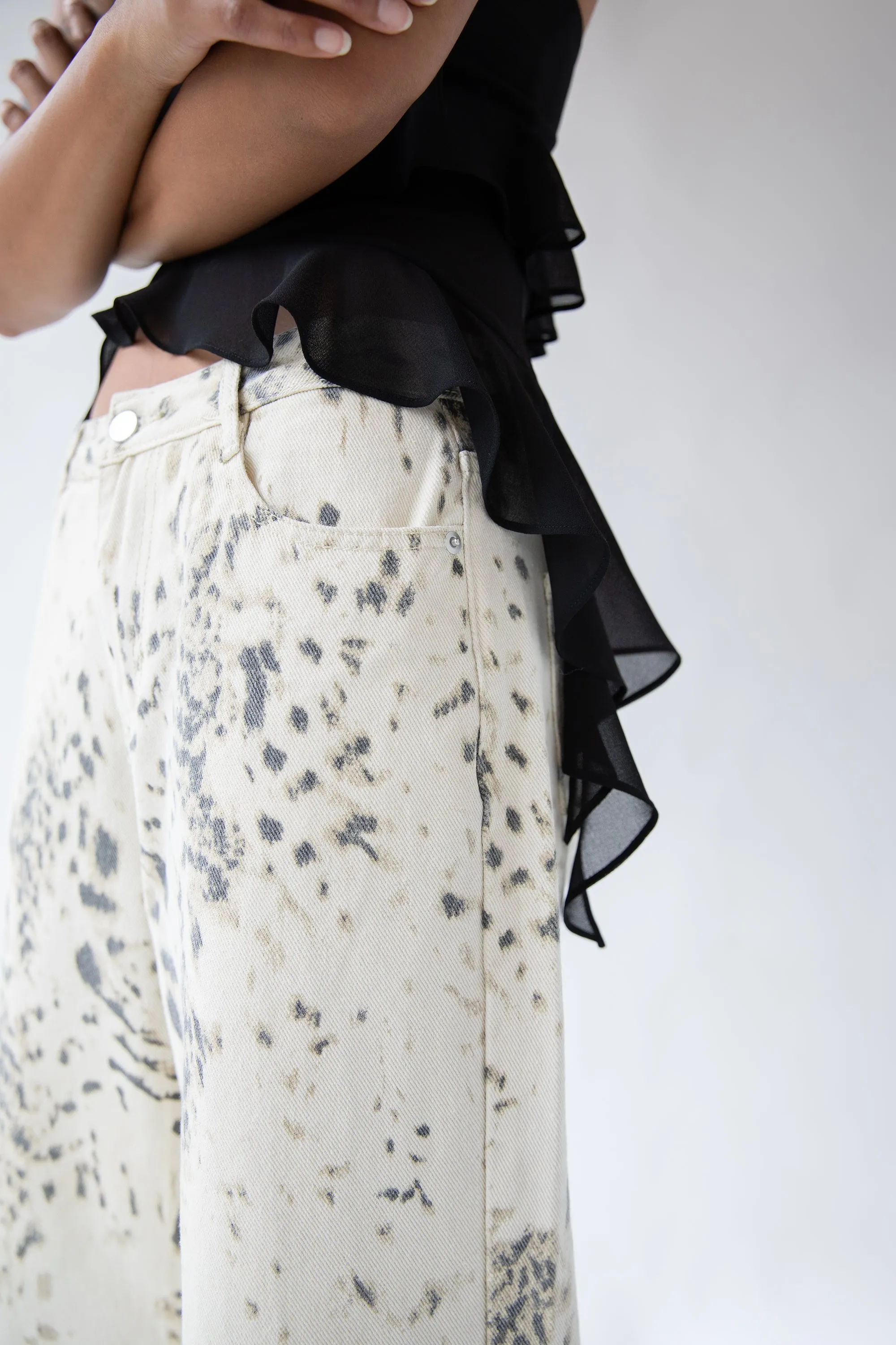 ANIMAL PRINT PANTS sold by OAK AND FORT product image thumbnail 4