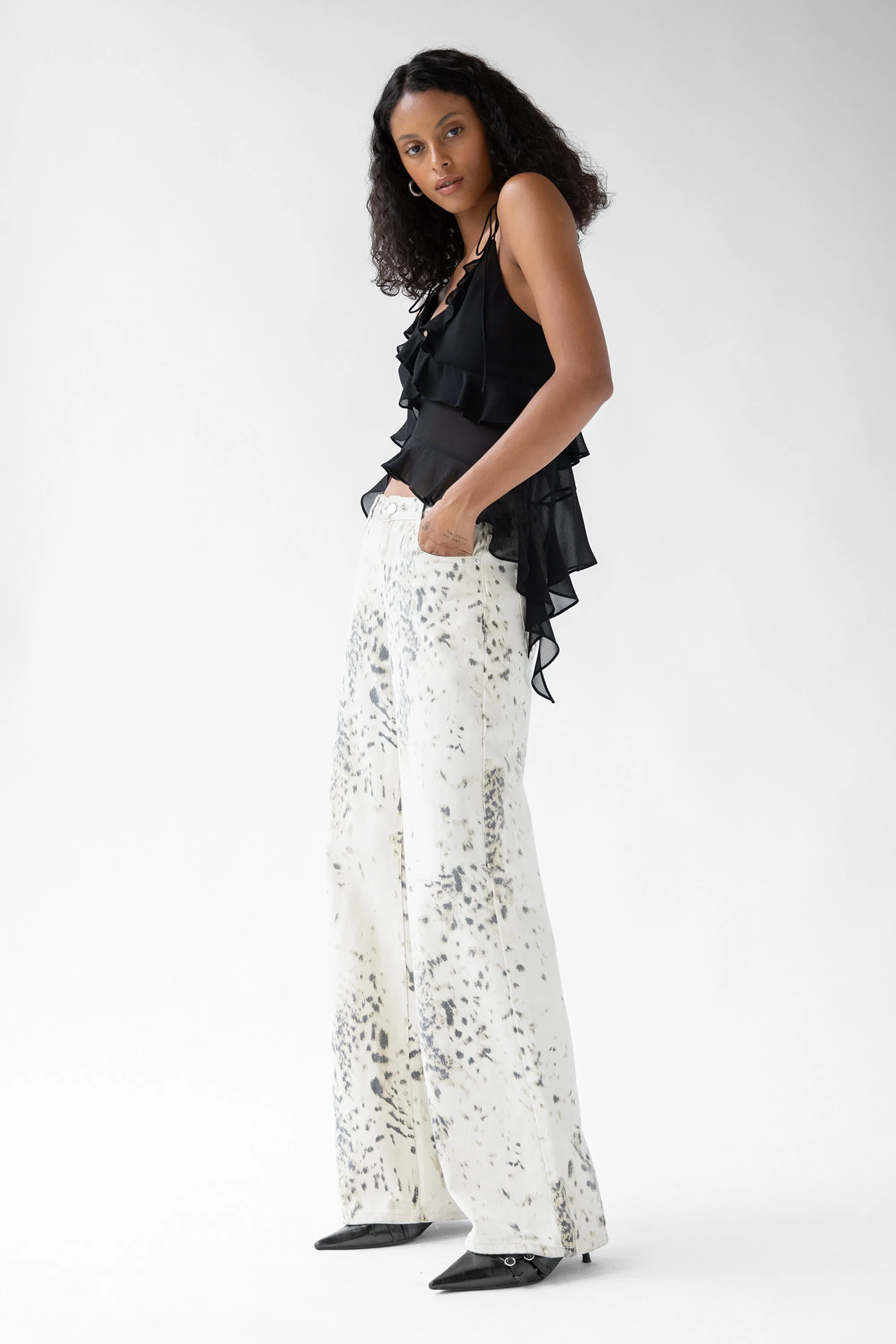 ANIMAL PRINT PANTS sold by OAK AND FORT product image thumbnail 3