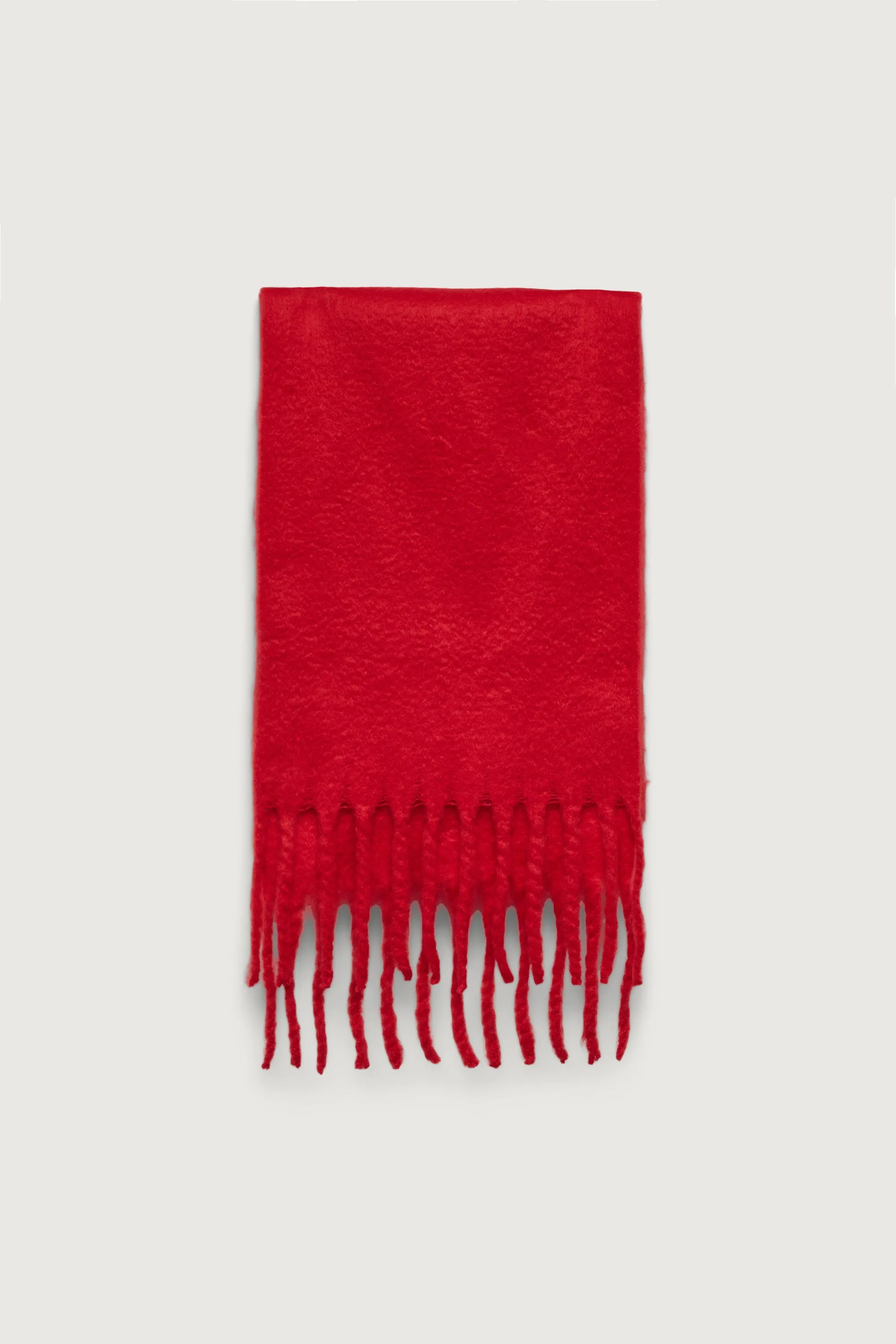 SOLID SCARF WITH TASSELS sold by OAK AND FORT product image thumbnail 2
