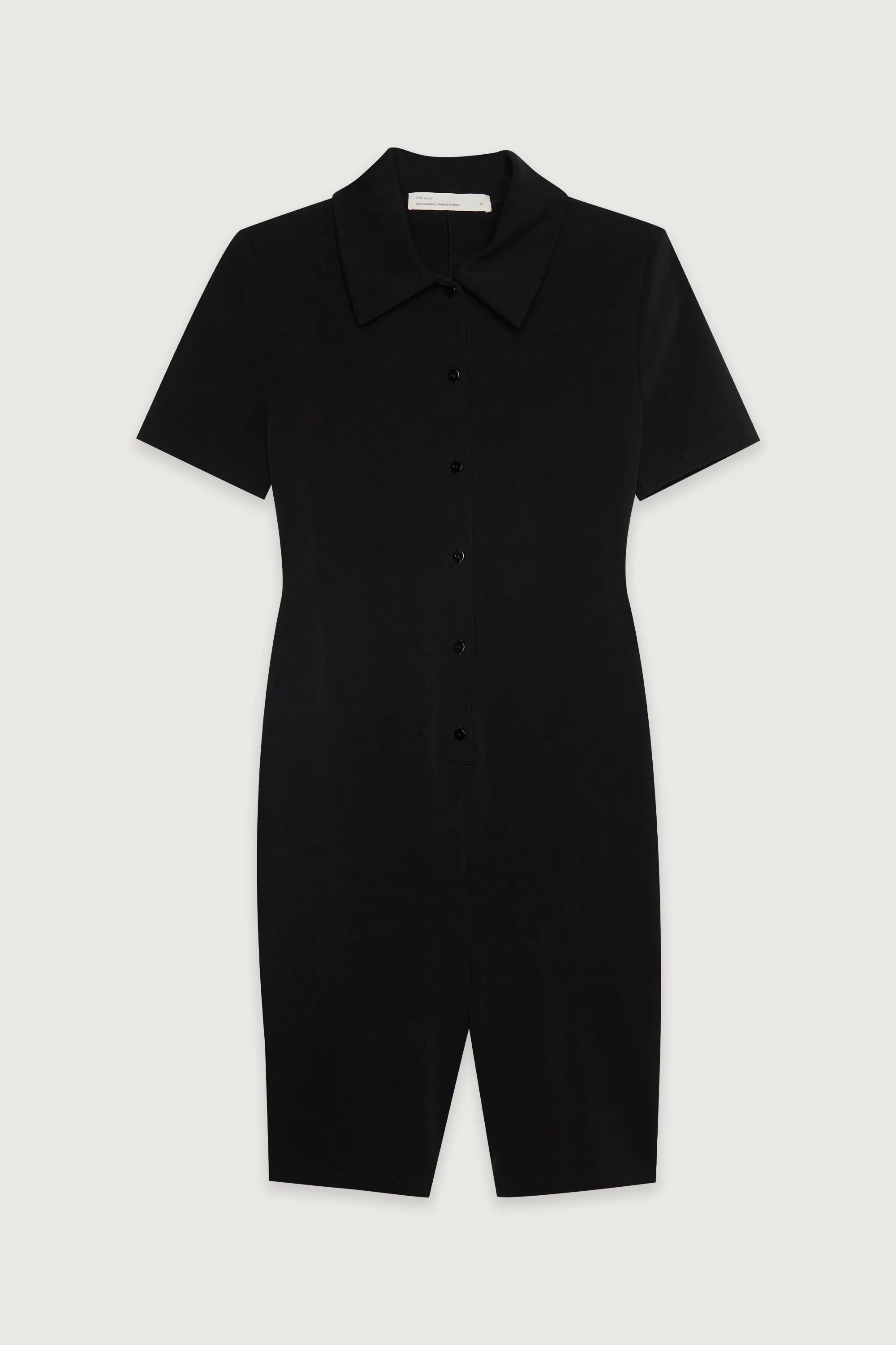 FITTED POLO ROMPER sold by OAK AND FORT product image thumbnail 4