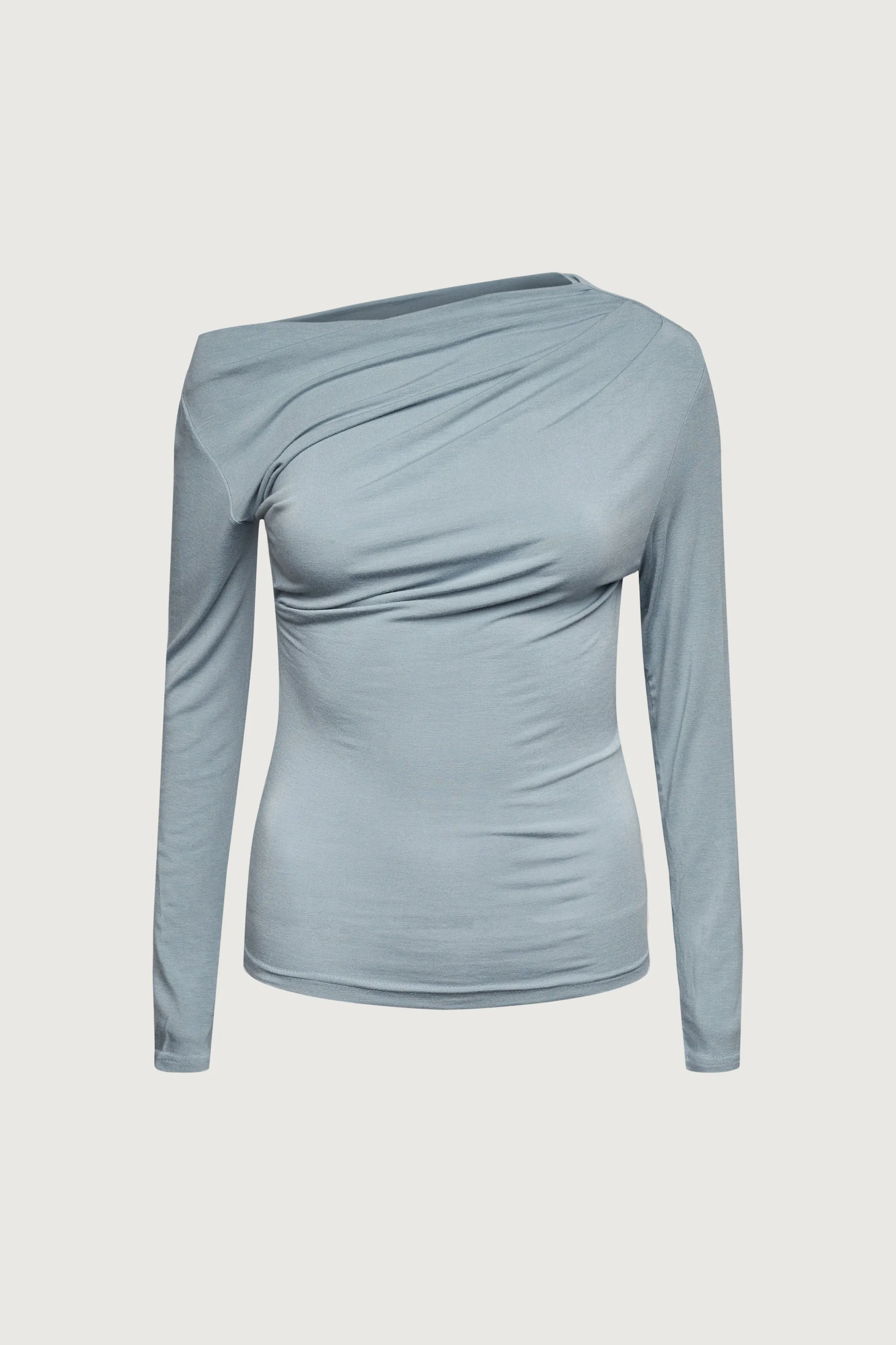 GATHERED OFF SHOULDER TOP sold by OAK AND FORT product image thumbnail 4
