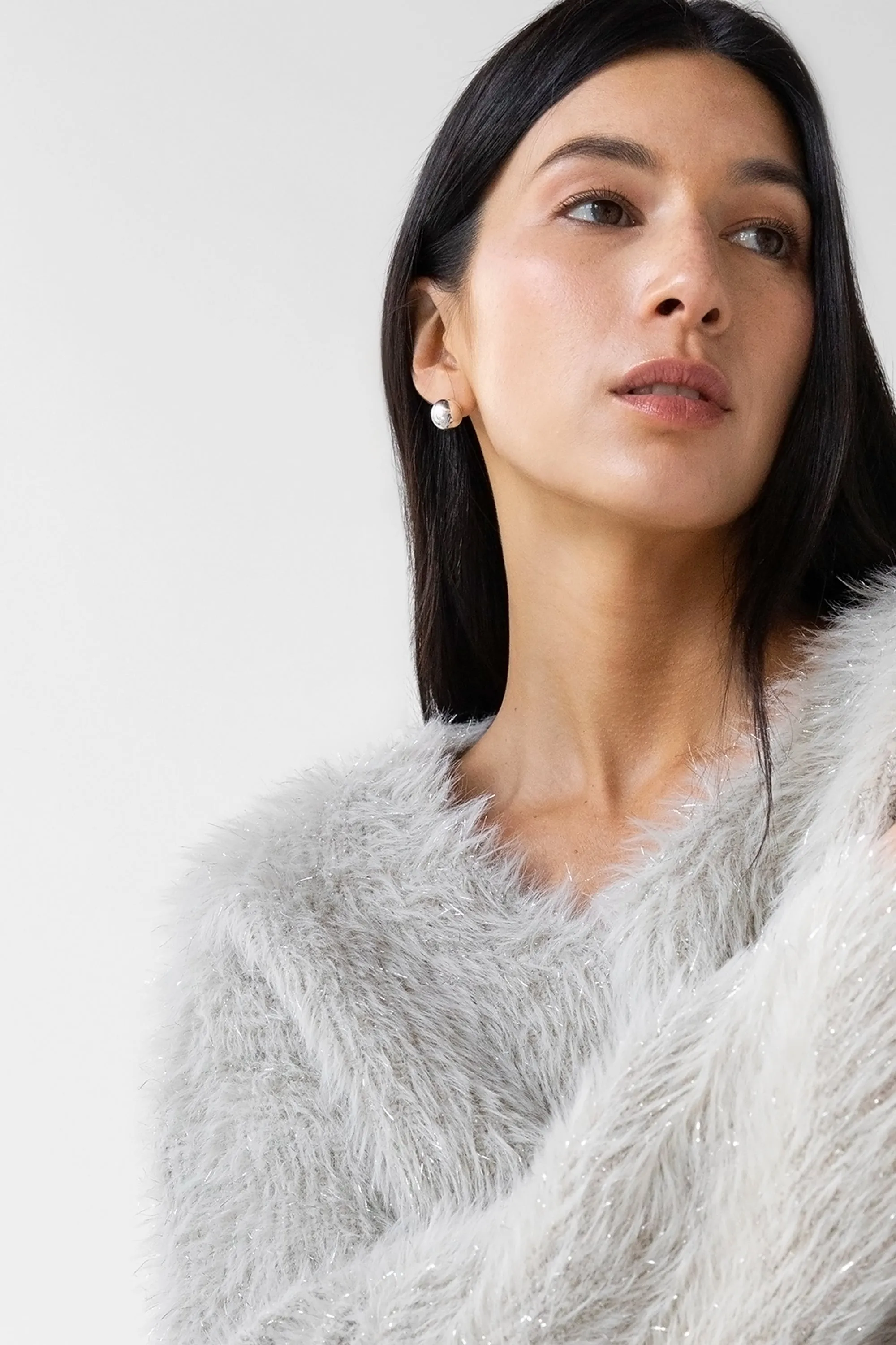 LARGE BALL EARRING sold by OAK AND FORT product image thumbnail 5