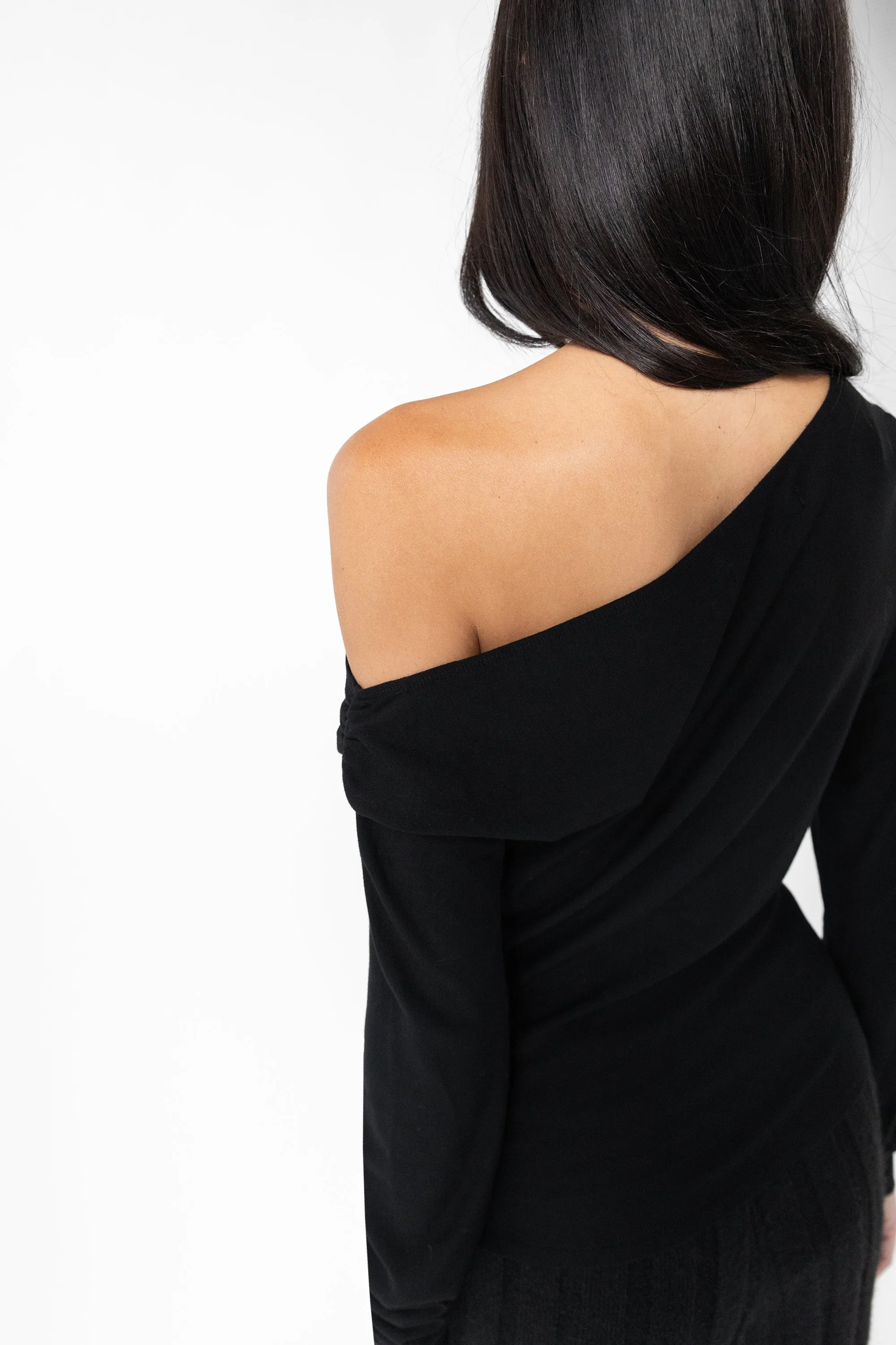 LONG SLEEVE OFF THE SHOULDER TOP sold by OAK AND FORT product image thumbnail 4