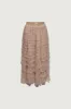 SHEER TIERED MAXI SKIRT sold by OAK AND FORT