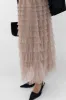 SHEER TIERED MAXI SKIRT sold by OAK AND FORT